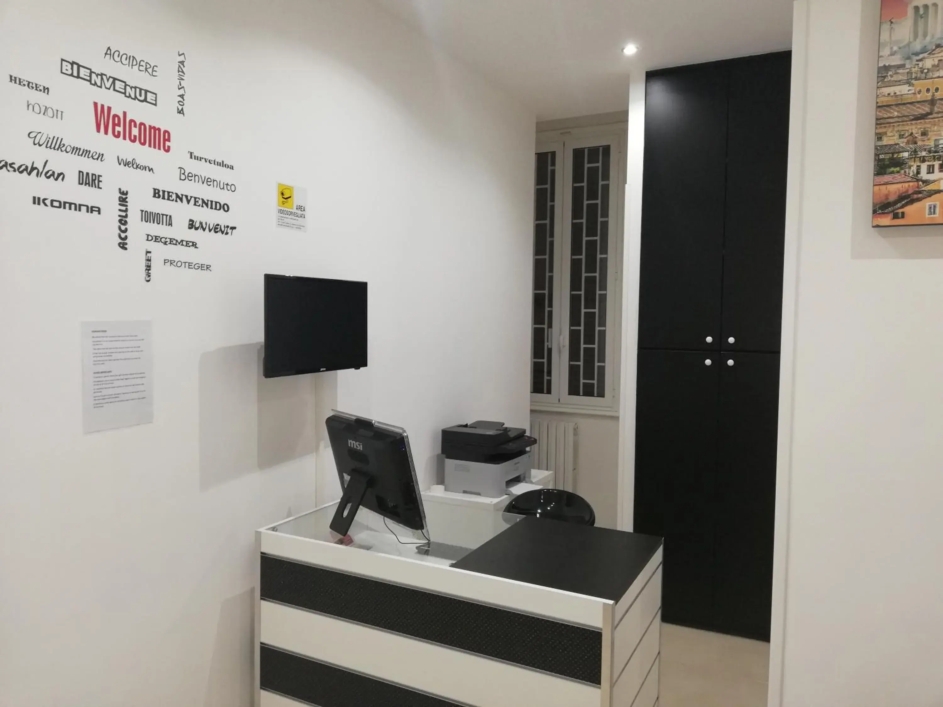 Lobby or reception in ImeraRooms Lobby or reception in ImeraRooms