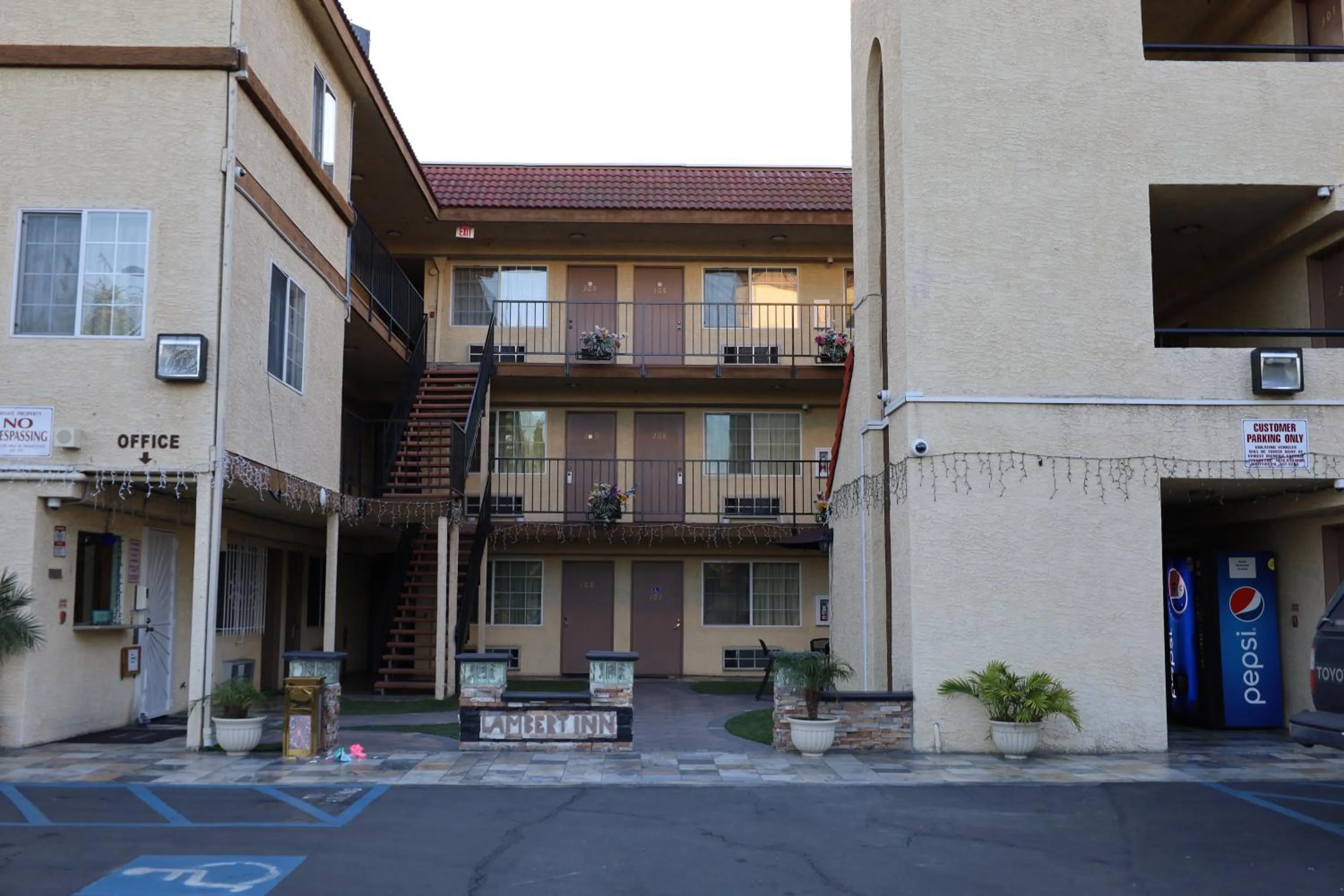 Property building in Lambert Inn