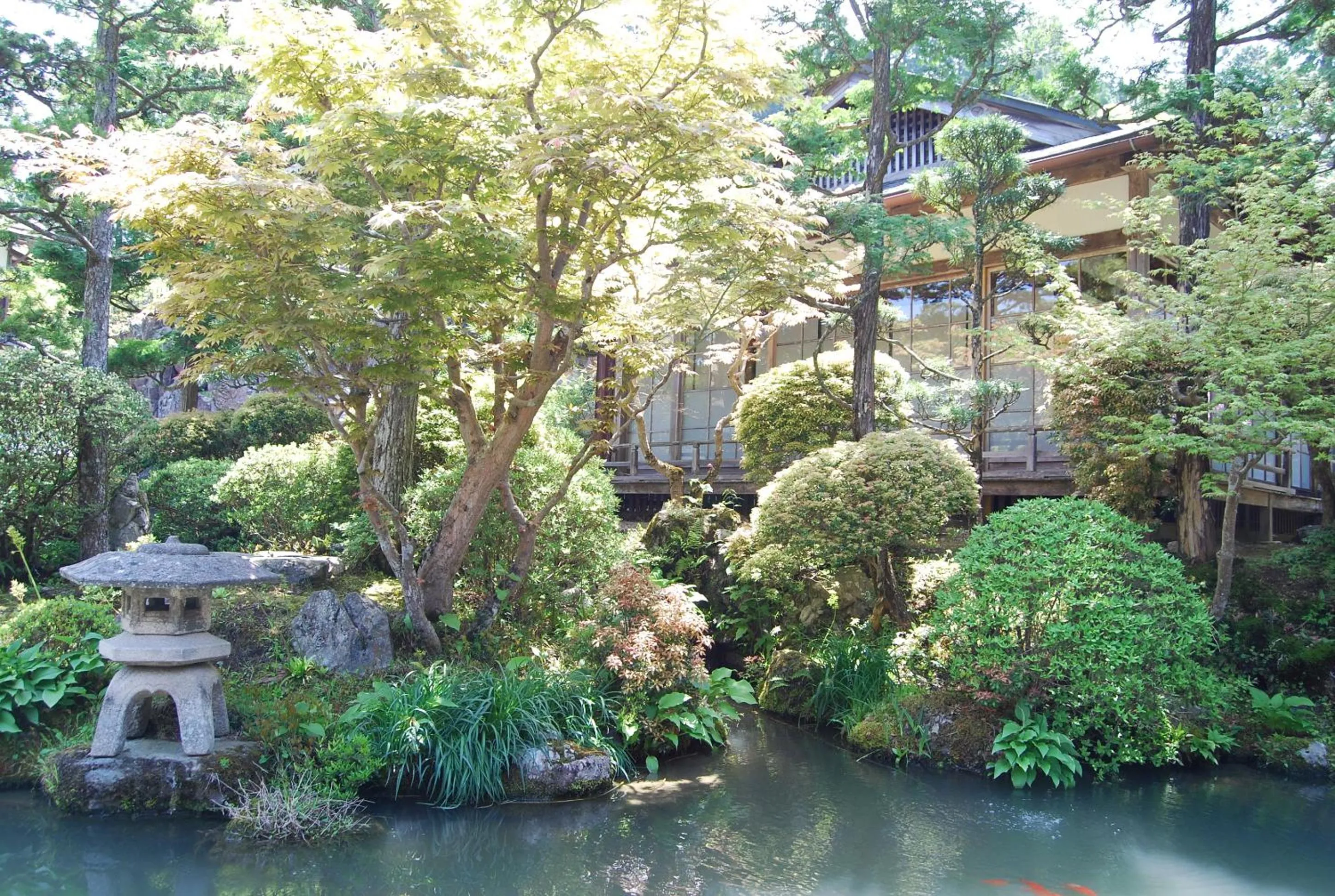 Garden in 高野山 宿坊 恵光院 -Koyasan Syukubo Ekoin Temple-