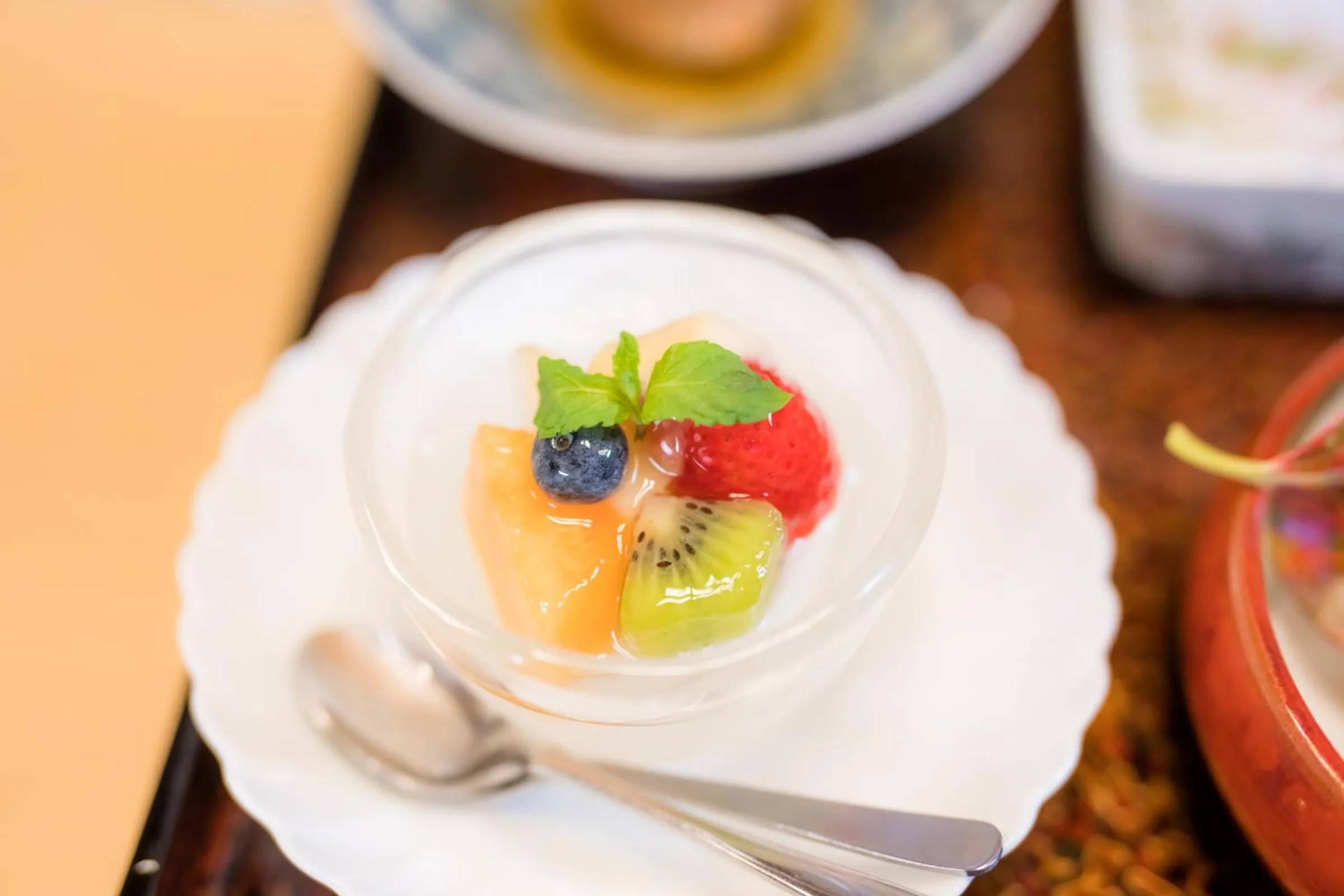 Food close-up in 高野山 宿坊 恵光院 -Koyasan Syukubo Ekoin Temple-