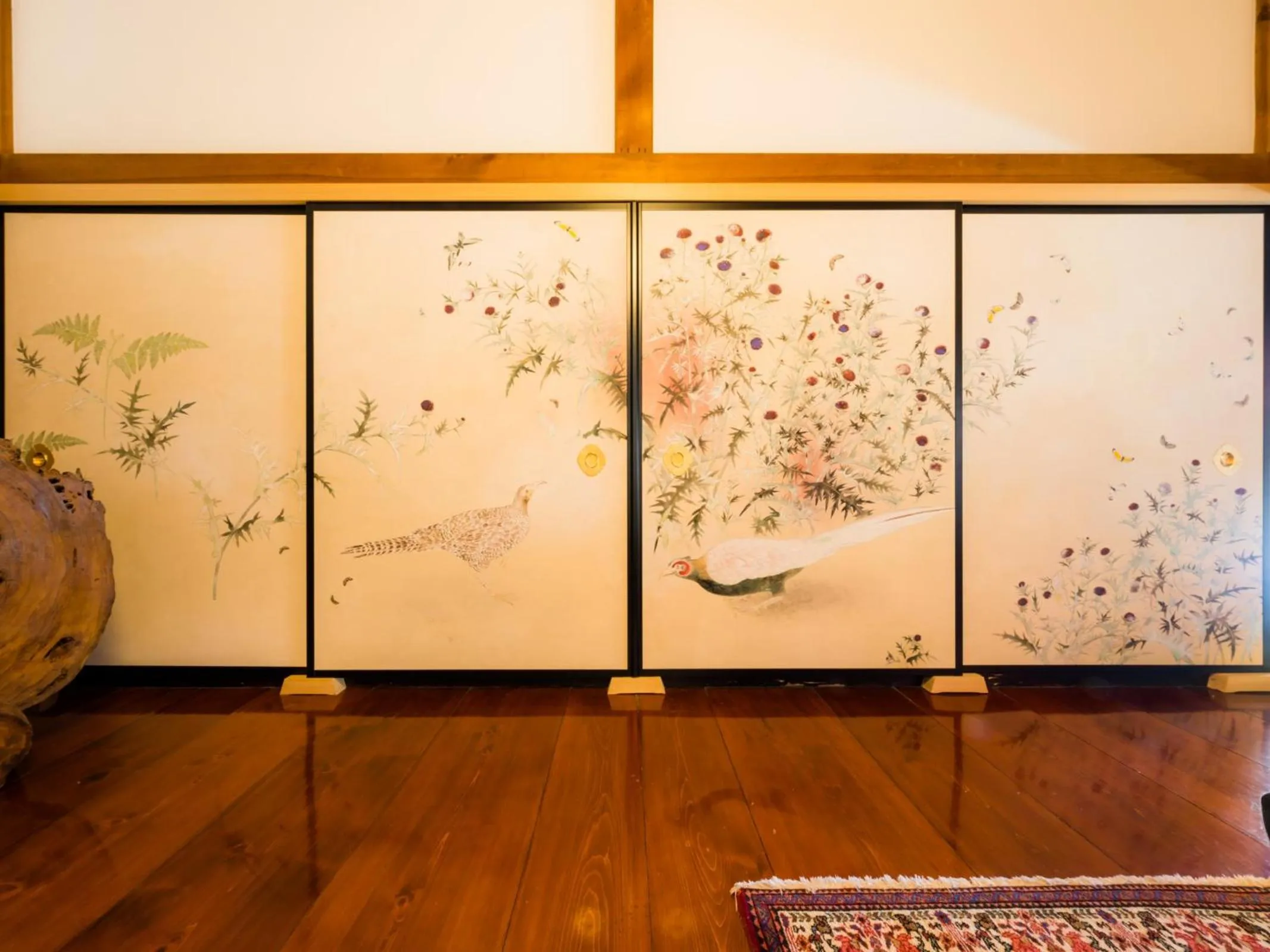 Decorative detail in 高野山 宿坊 恵光院 -Koyasan Syukubo Ekoin Temple-