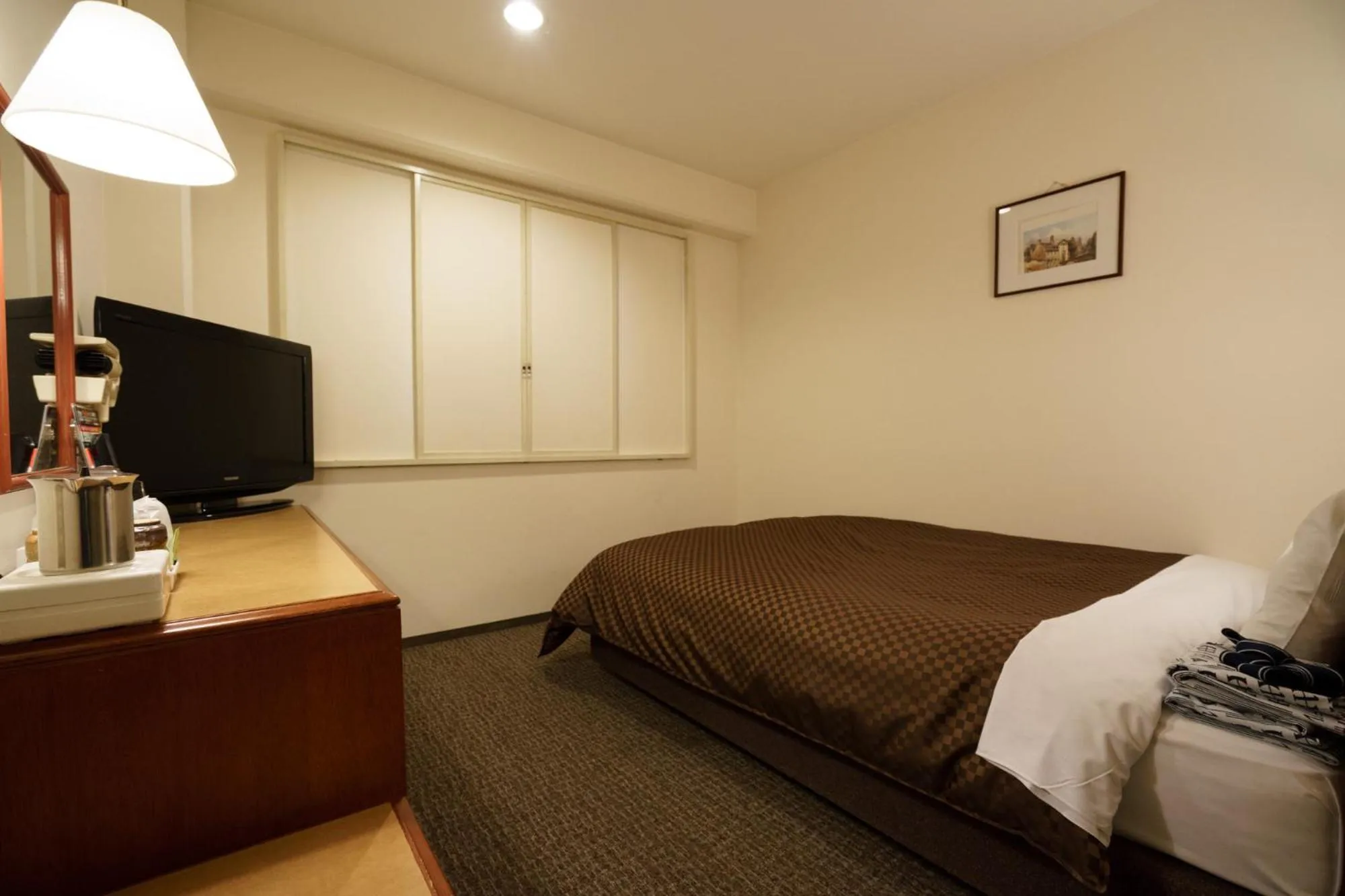 Bedroom, Bed in Kusatsu Daiichi Hotel