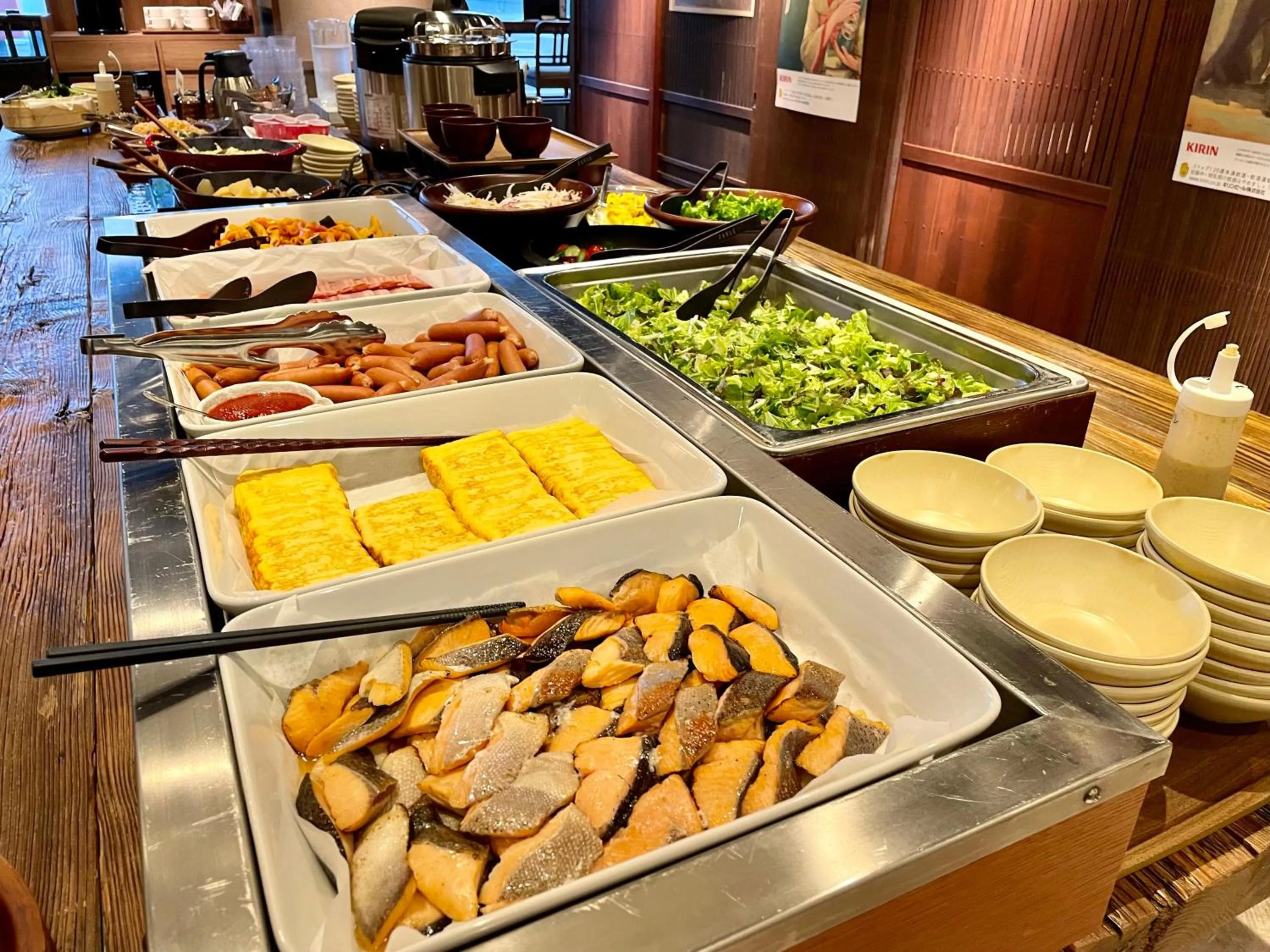 Breakfast in Kusatsu Daiichi Hotel