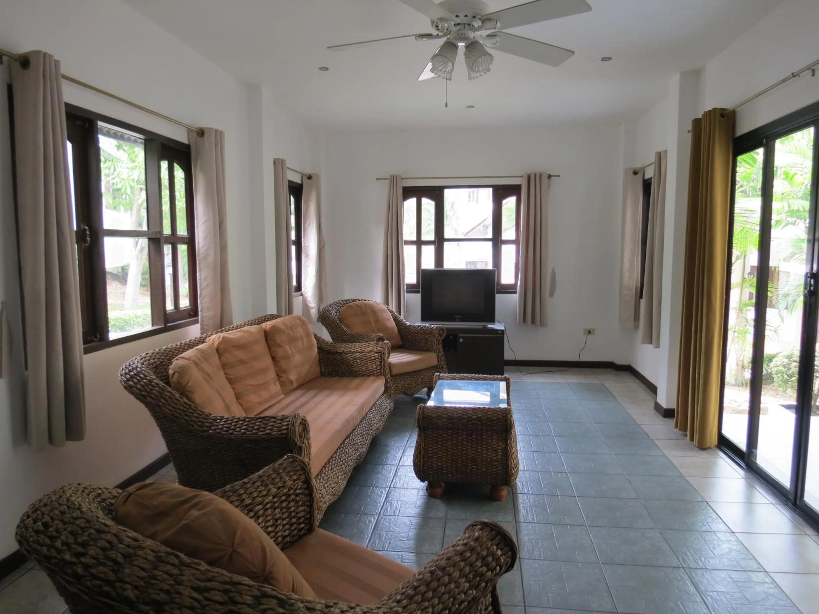Living room in Baan Jasmin Village