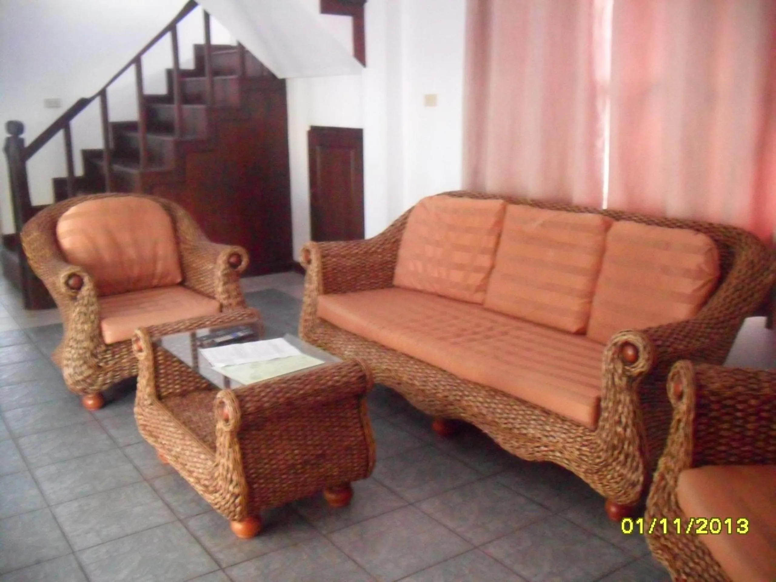 Living room in Baan Jasmin Village