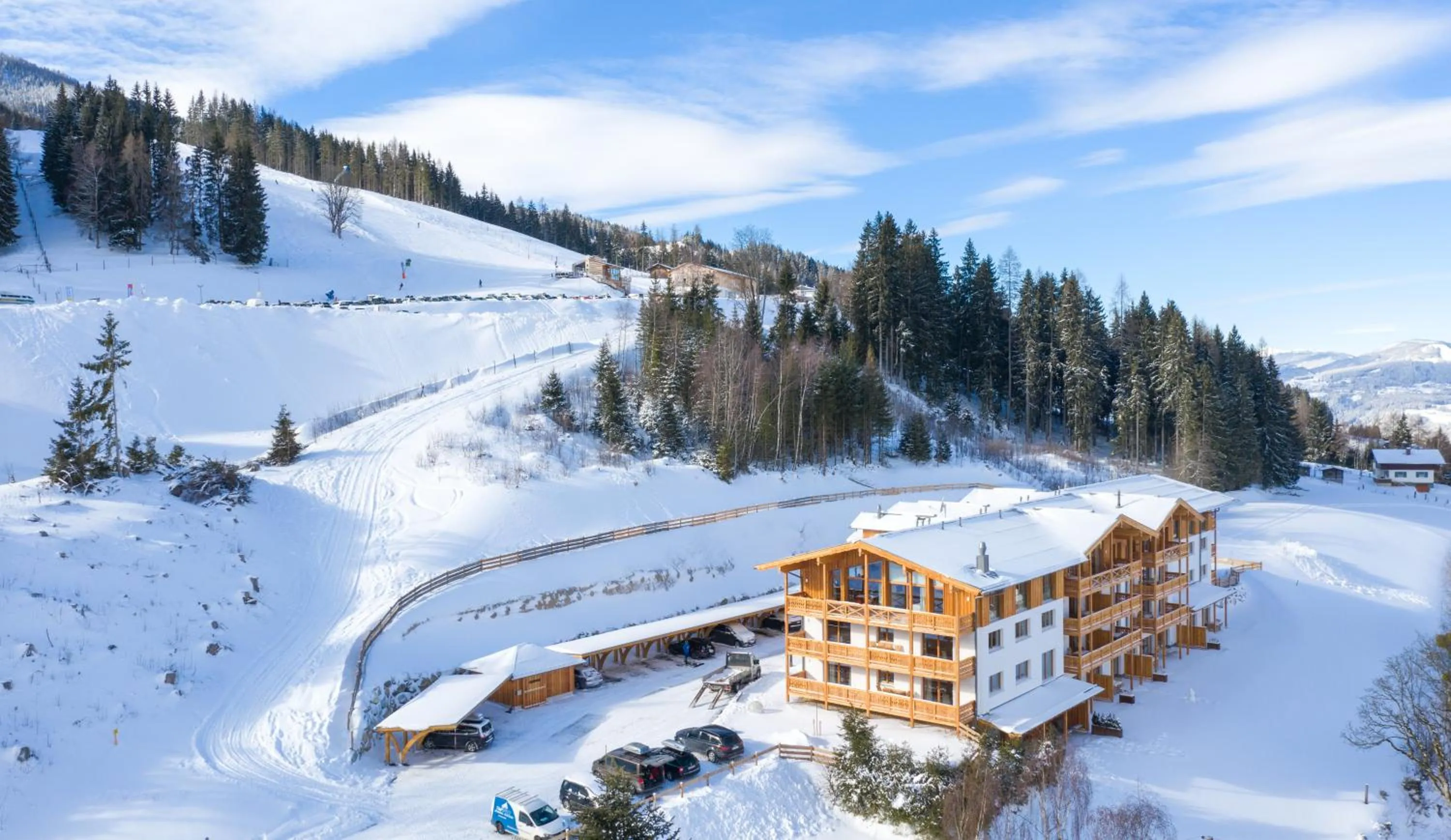 Property building in Skylodge Alpine Homes