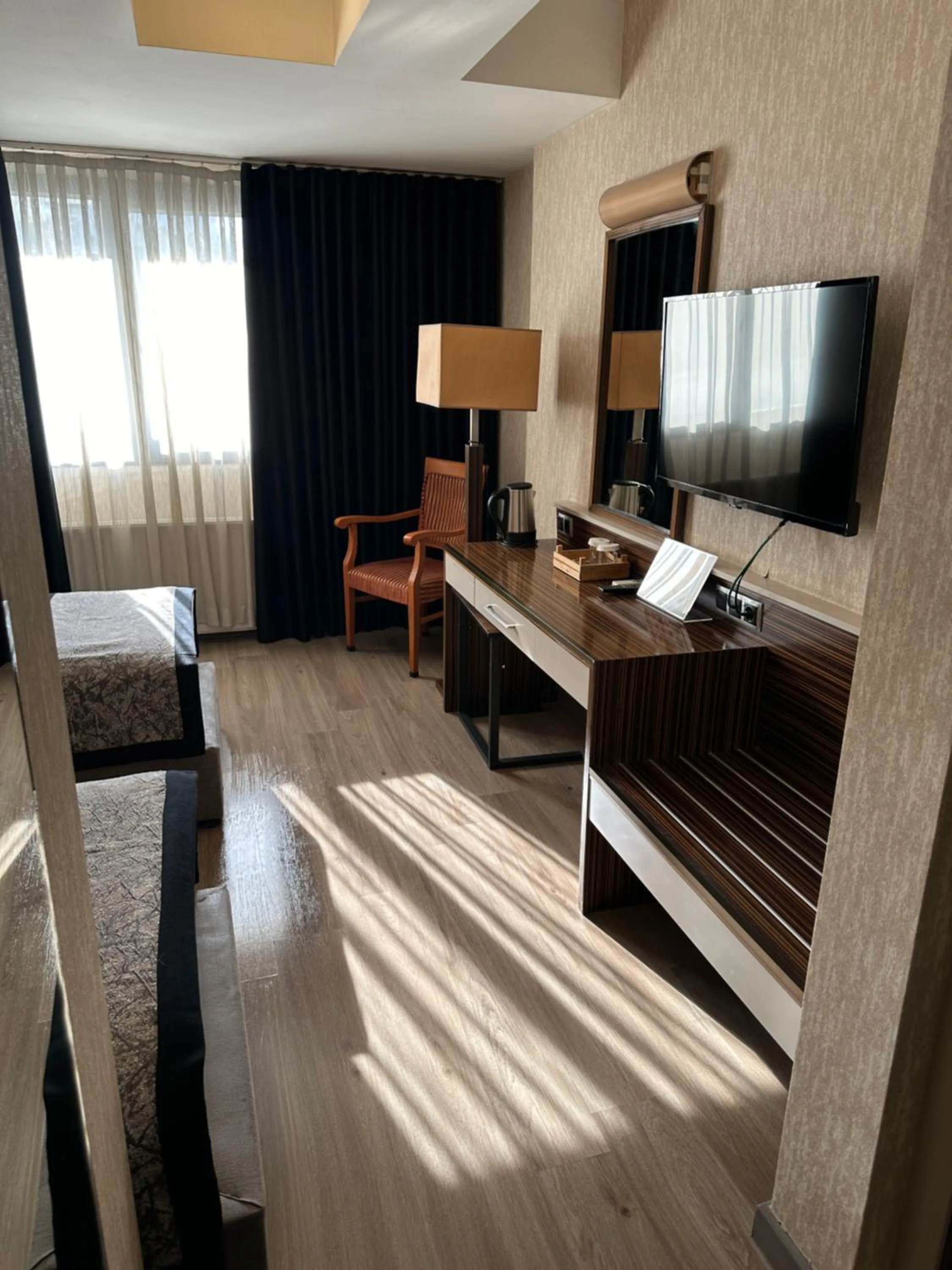 Bed in Grand Denizli Hotel