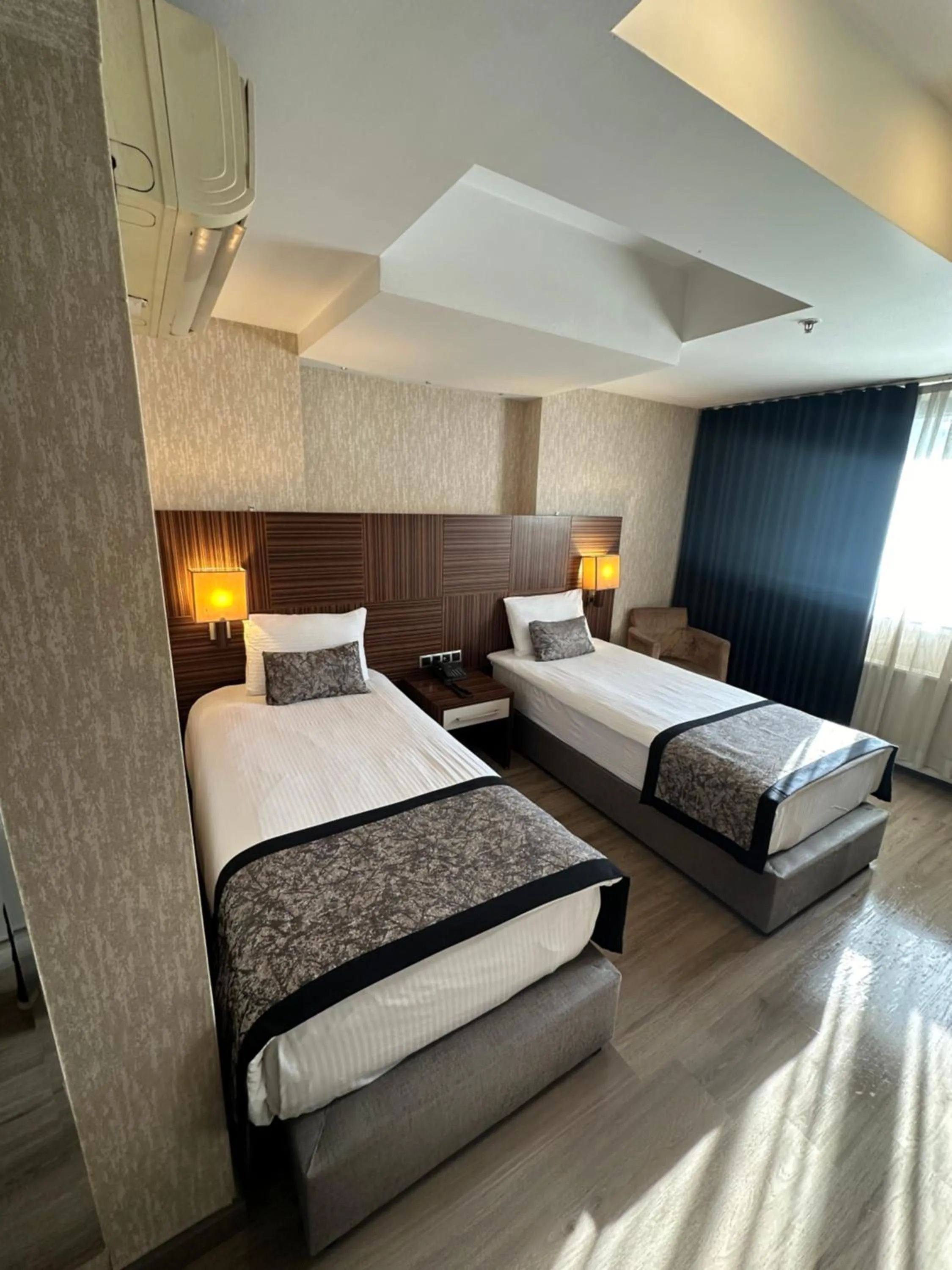 Bed in Grand Denizli Hotel