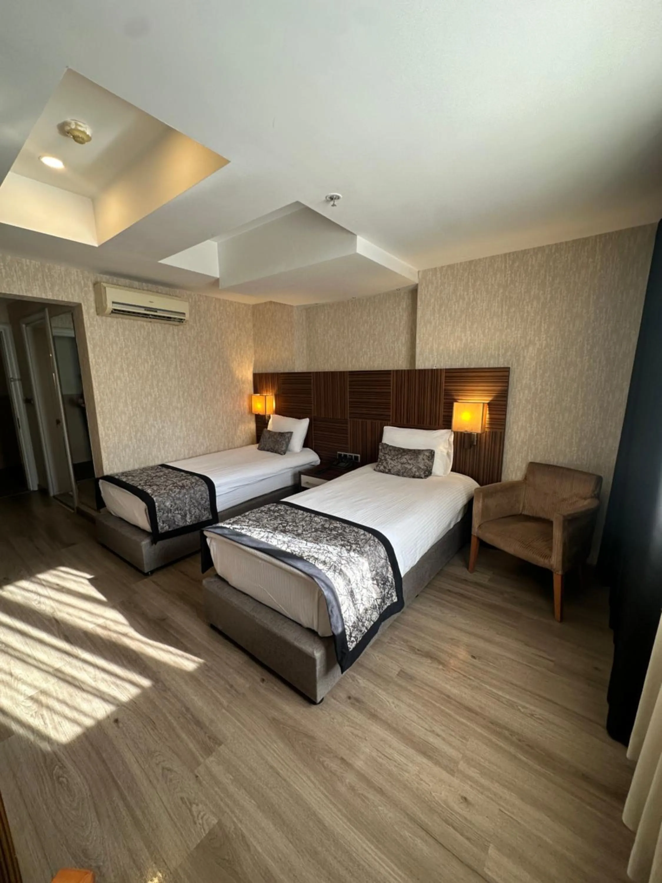 Bed in Grand Denizli Hotel