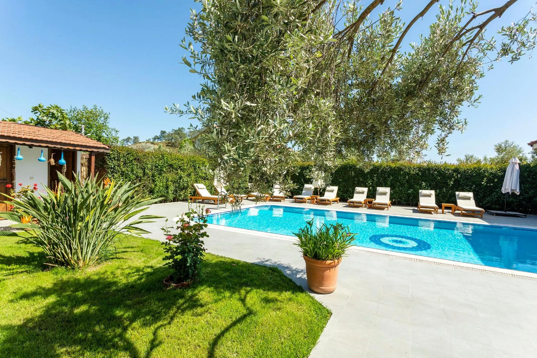 Swimming pool in Kerem Apart Hotel