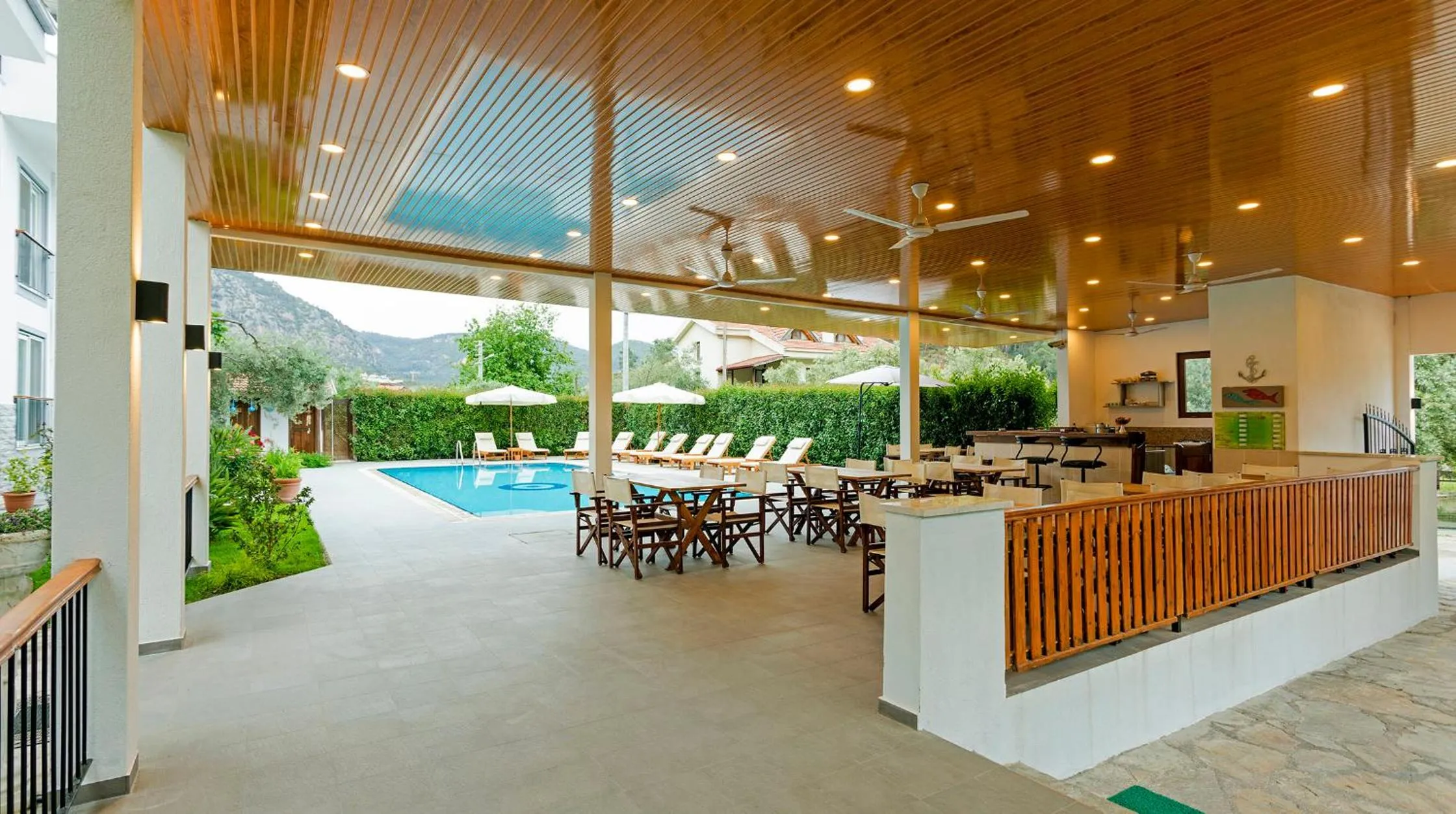 Lounge or bar in Kerem Apart Hotel