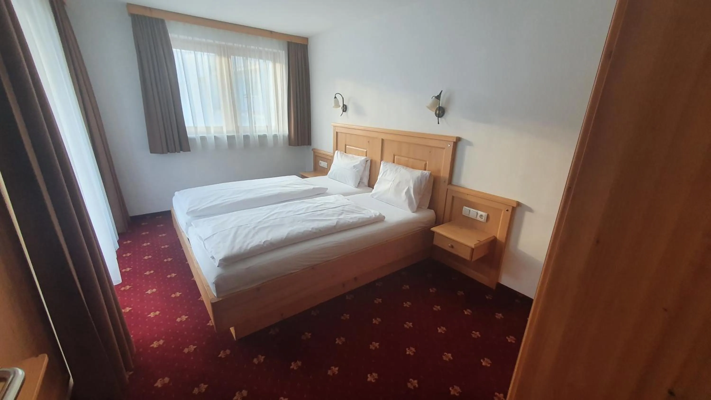 Bedroom, Bed in Hotel Garni Dorfblick