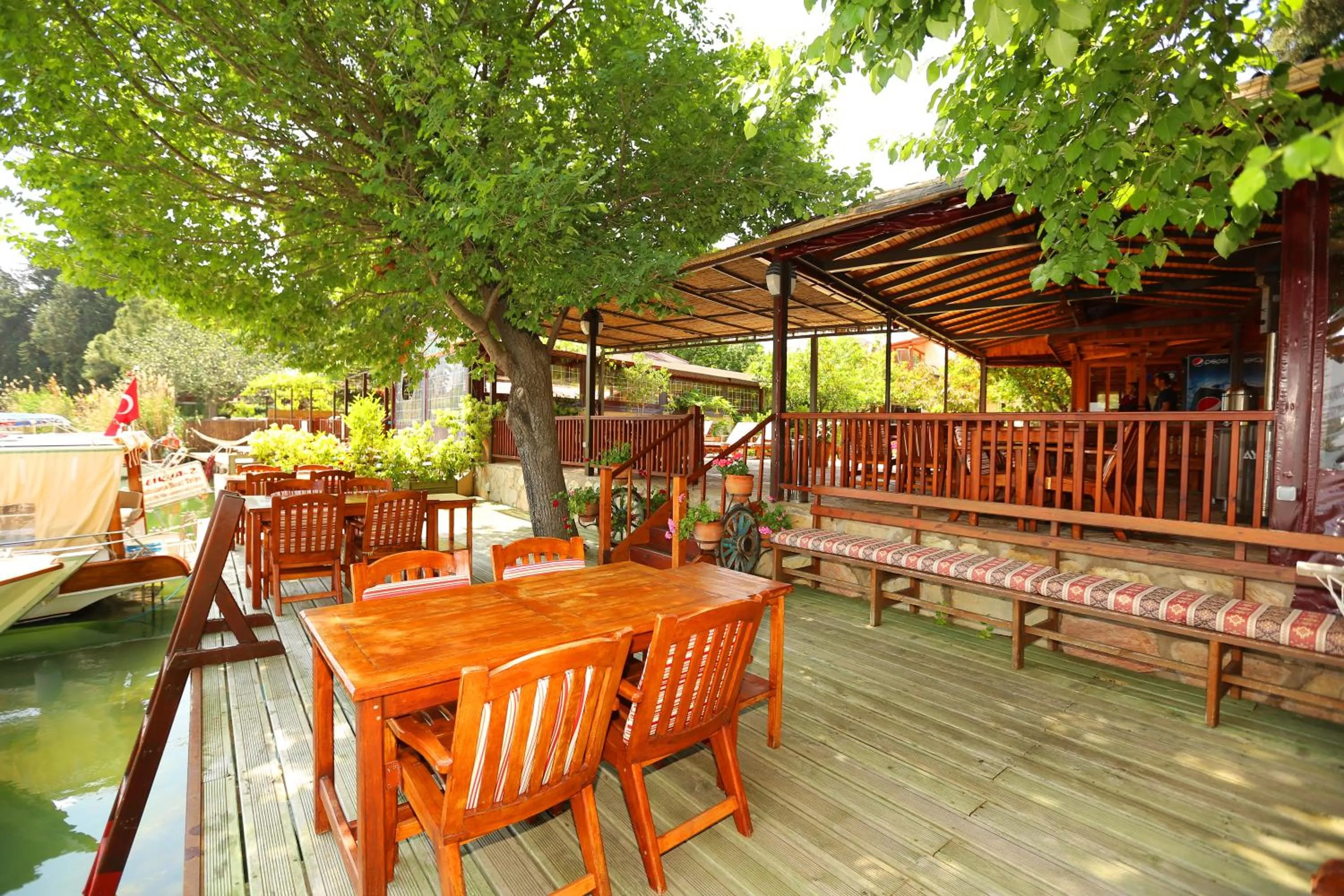 Seating area in Dalyan Pension