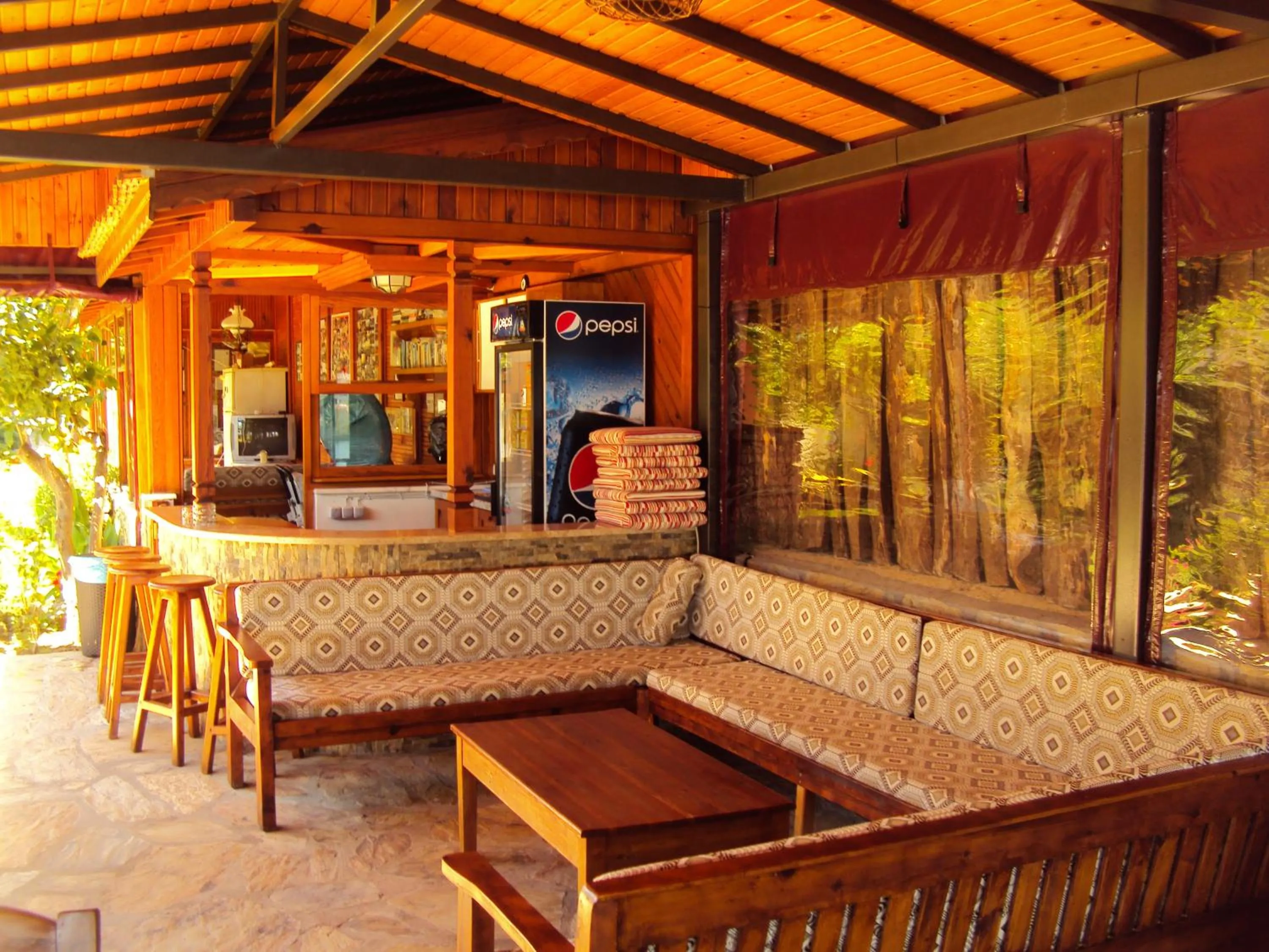 Lounge or bar in Dalyan Pension