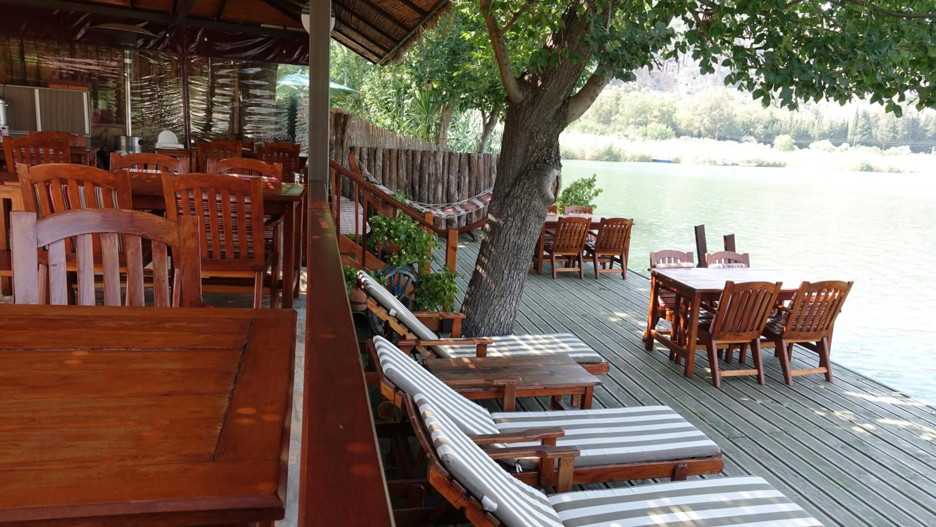Balcony/Terrace in Dalyan Pension