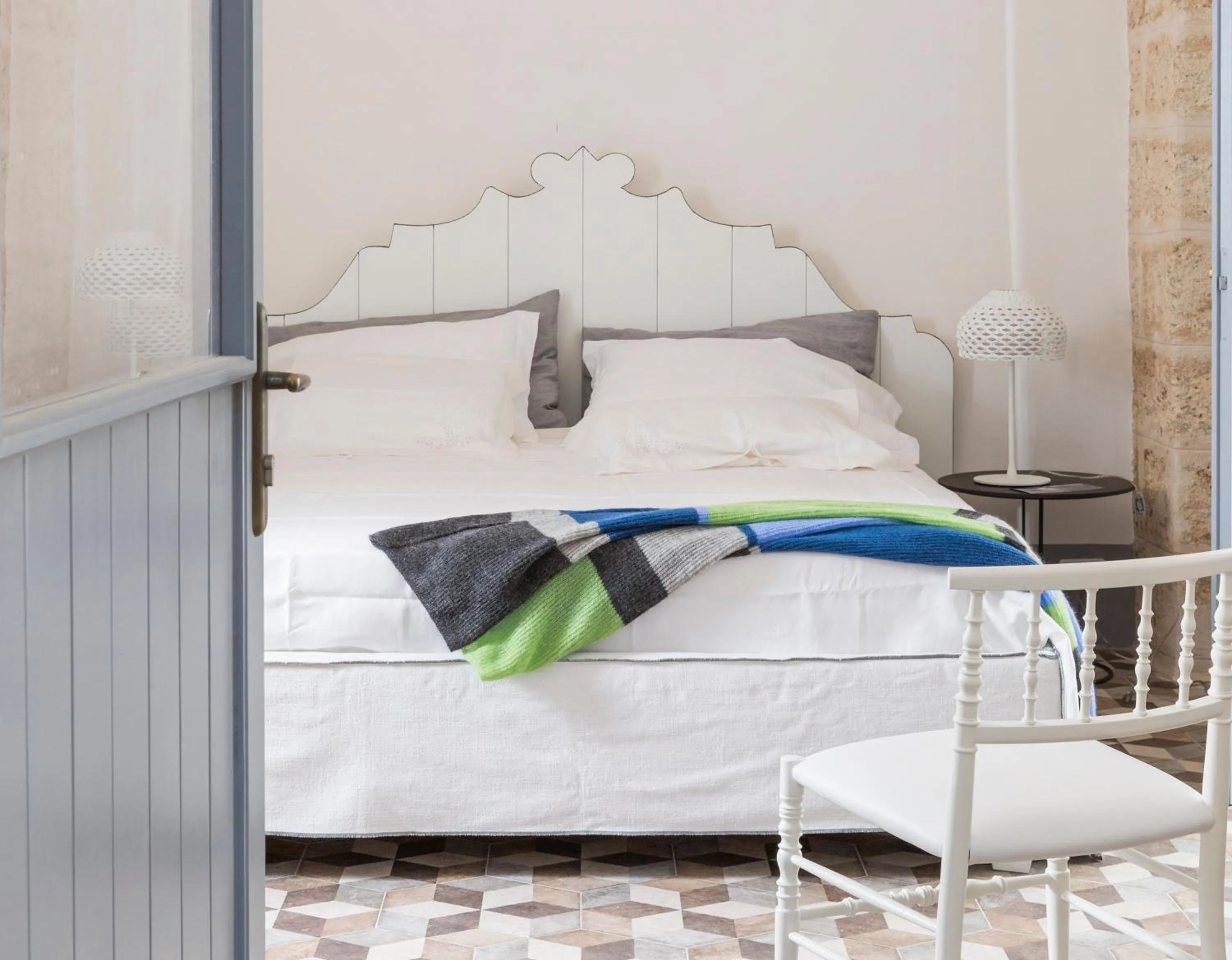Bedroom, Bed in Masseria San Giovanni - Epoca Collection