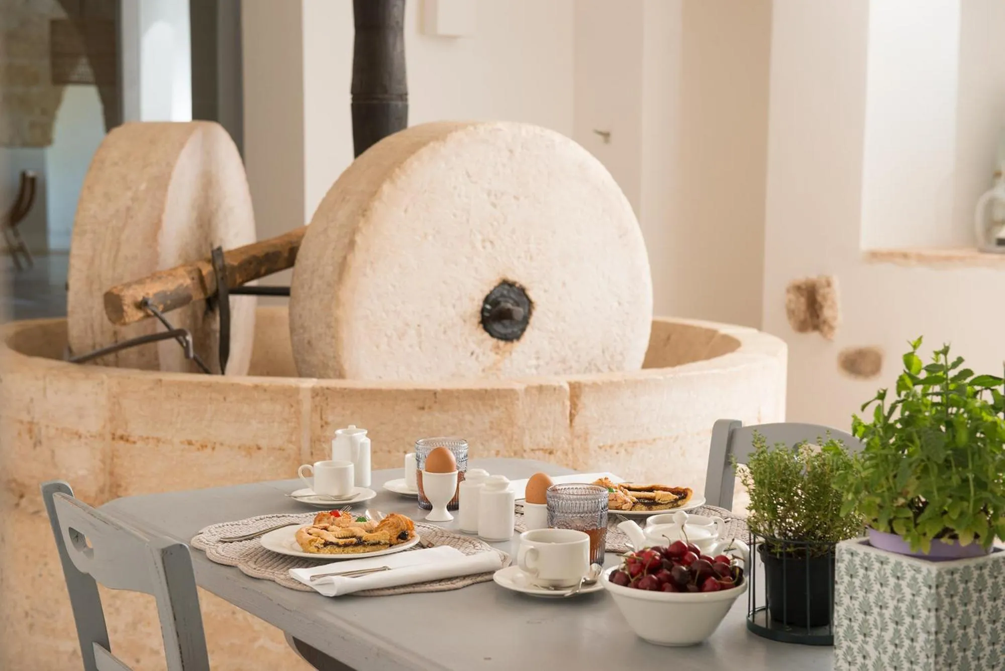 Continental breakfast in Masseria San Giovanni - Epoca Collection