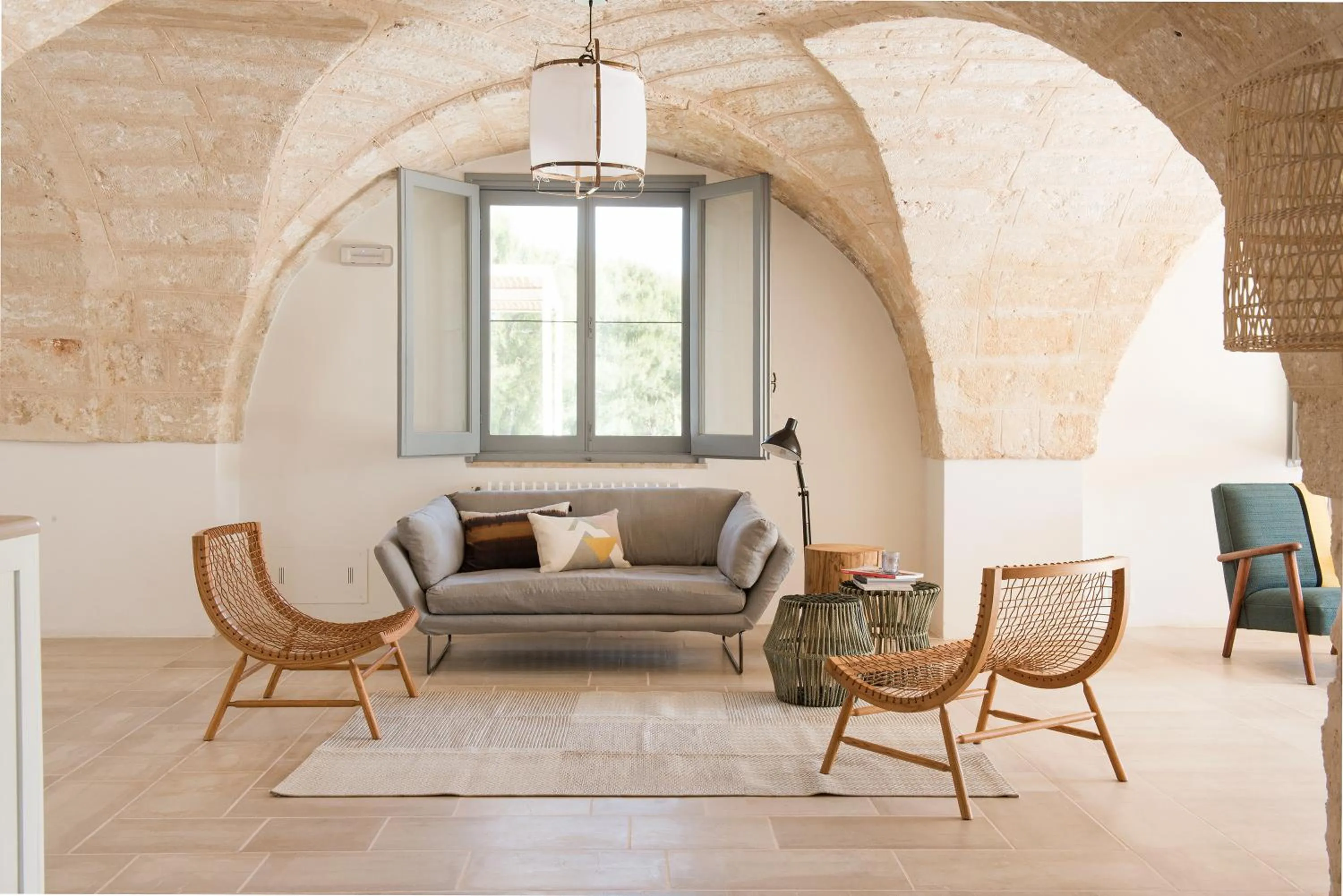Seating area in Masseria San Giovanni - Epoca Collection