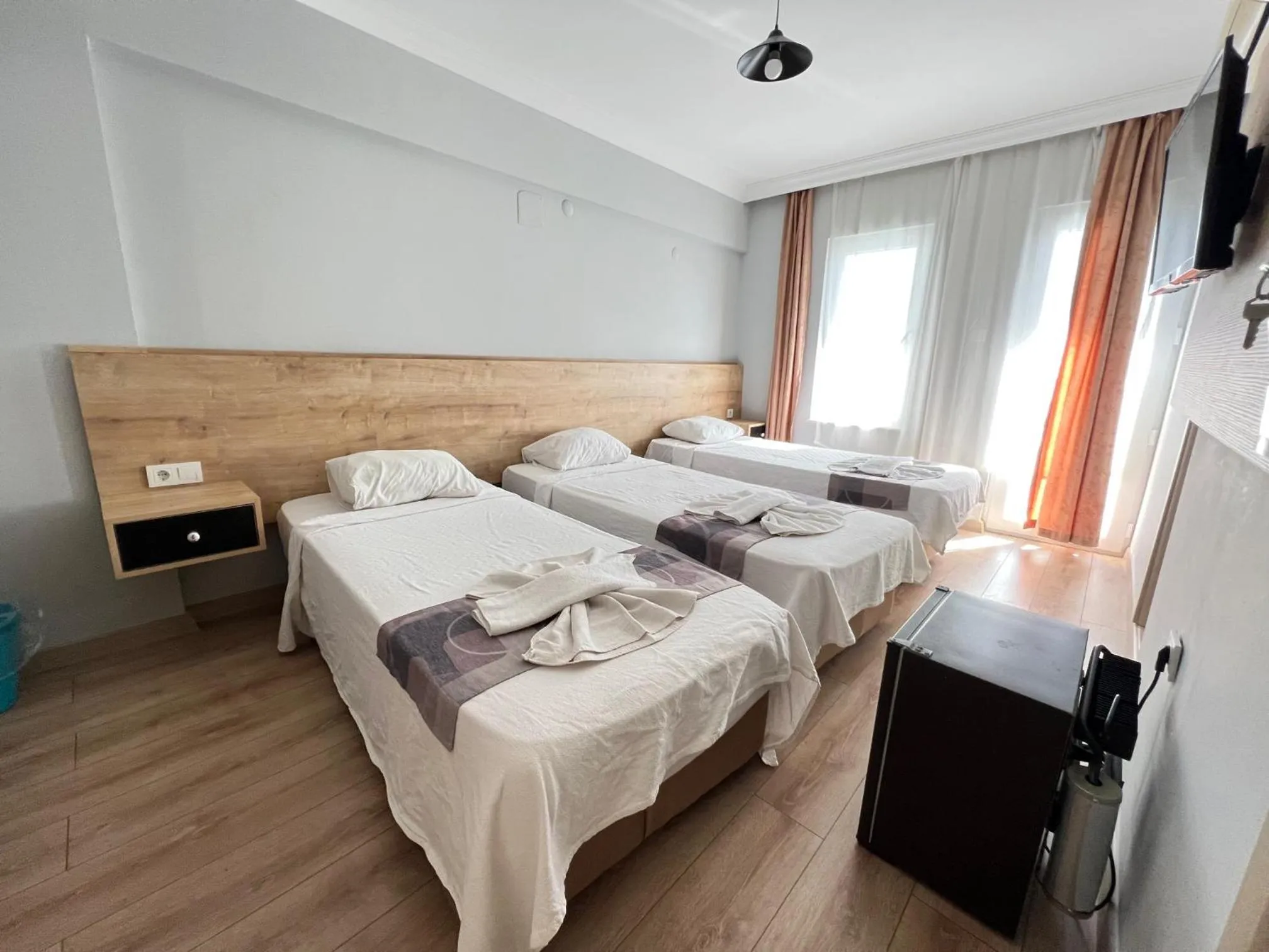 Bed in Ibrahim Bey Hotel