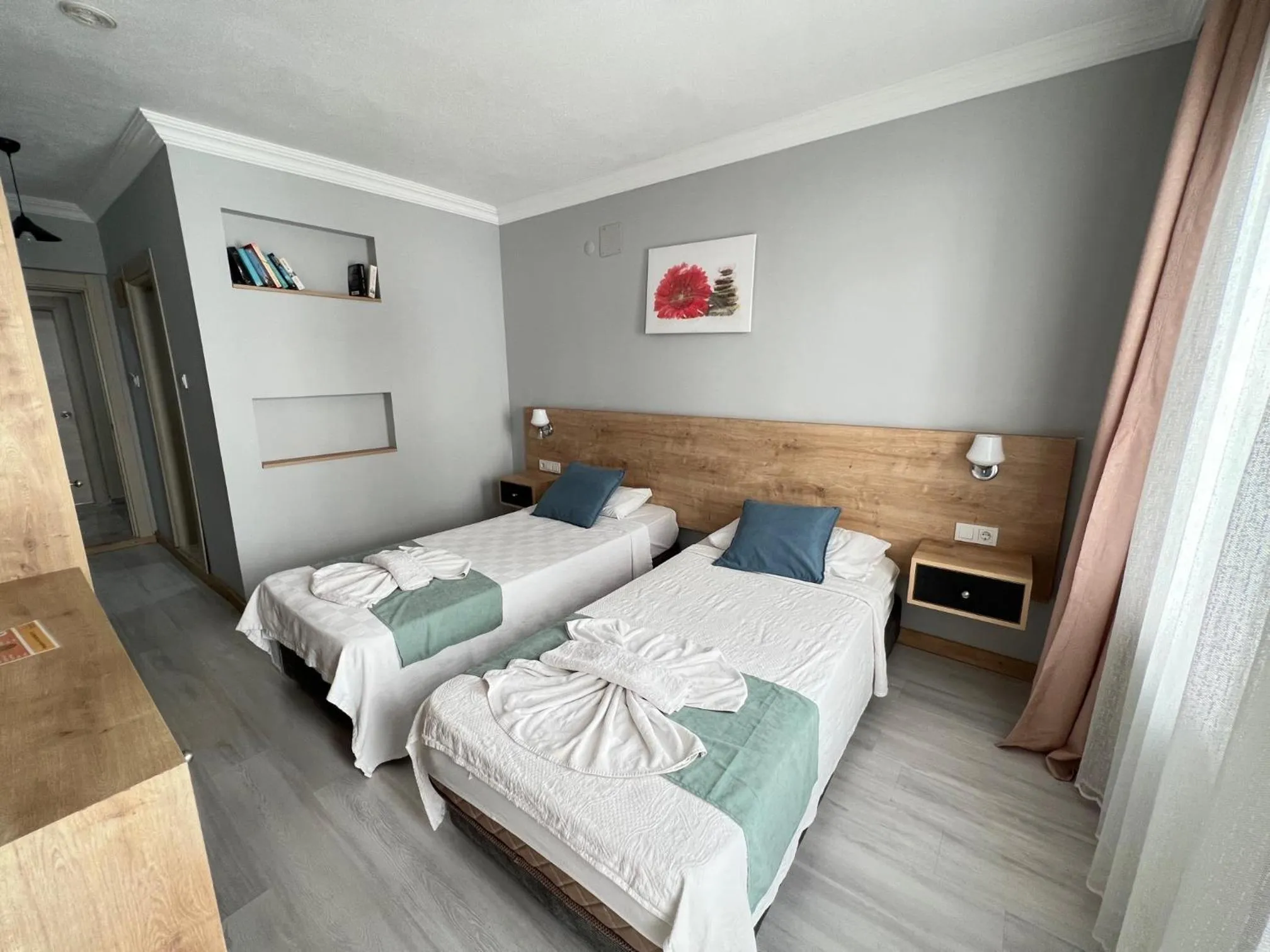 Bed in Ibrahim Bey Hotel