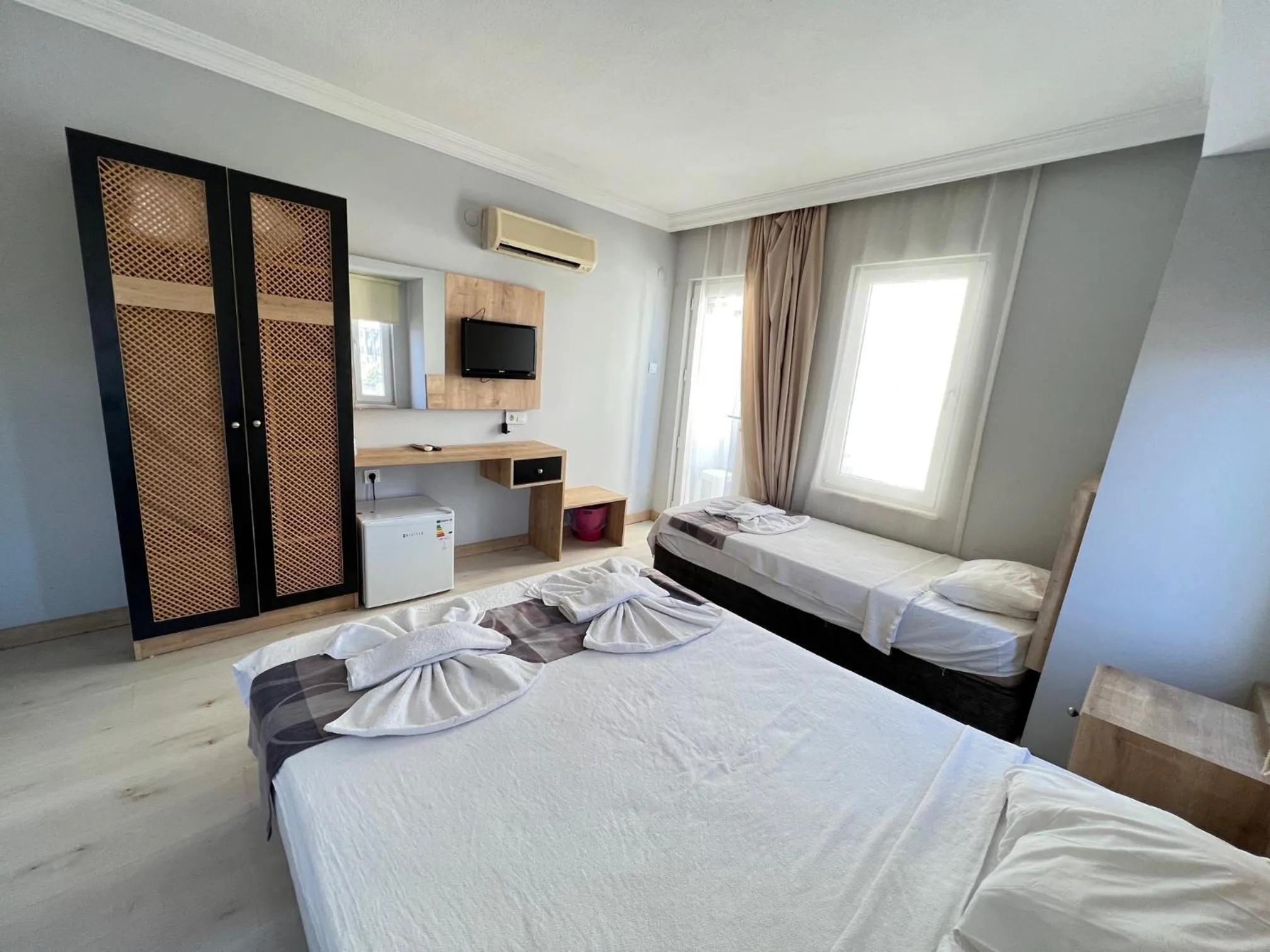 Bed in Ibrahim Bey Hotel