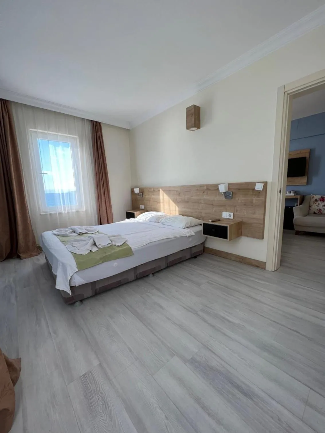 Bed in Ibrahim Bey Hotel