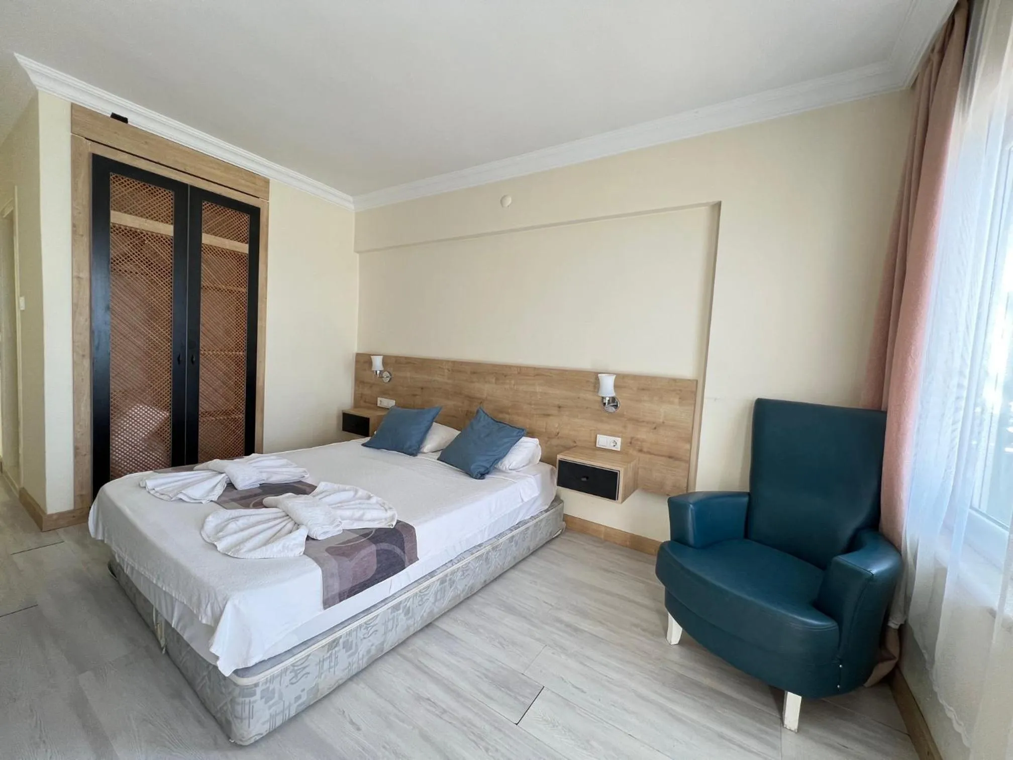 Bed in Ibrahim Bey Hotel