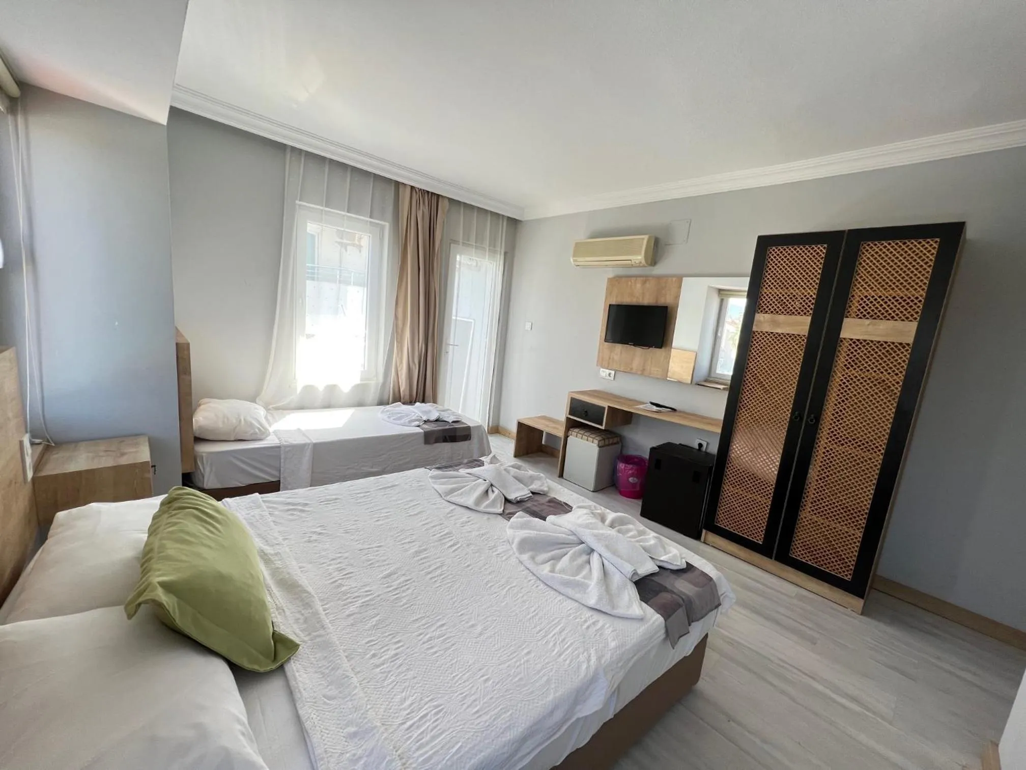 Bed in Ibrahim Bey Hotel