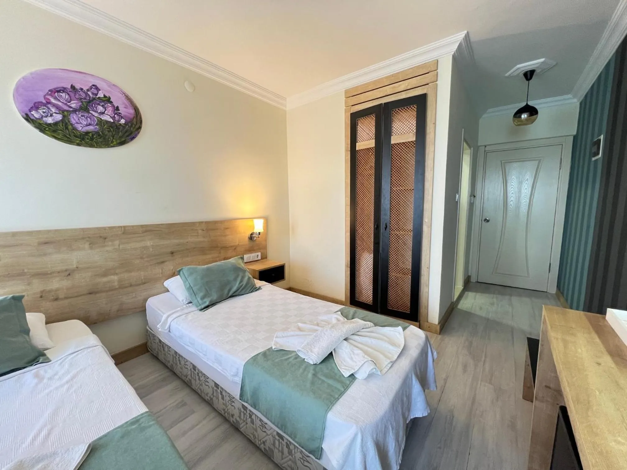 Bed in Ibrahim Bey Hotel