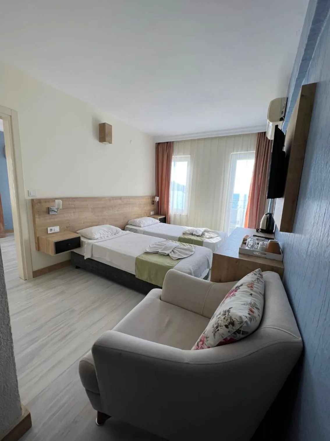 Bed in Ibrahim Bey Hotel