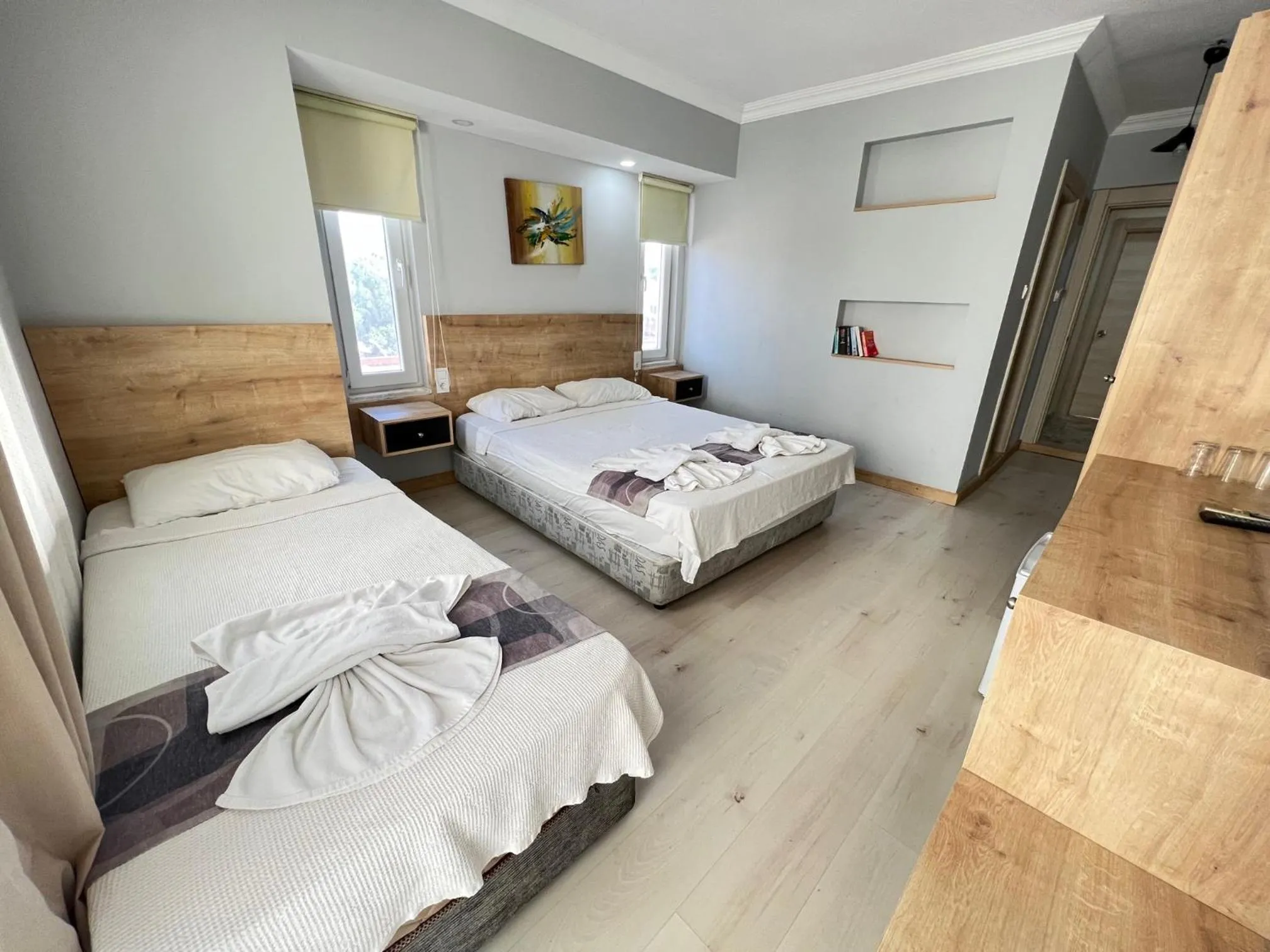 Bed in Ibrahim Bey Hotel