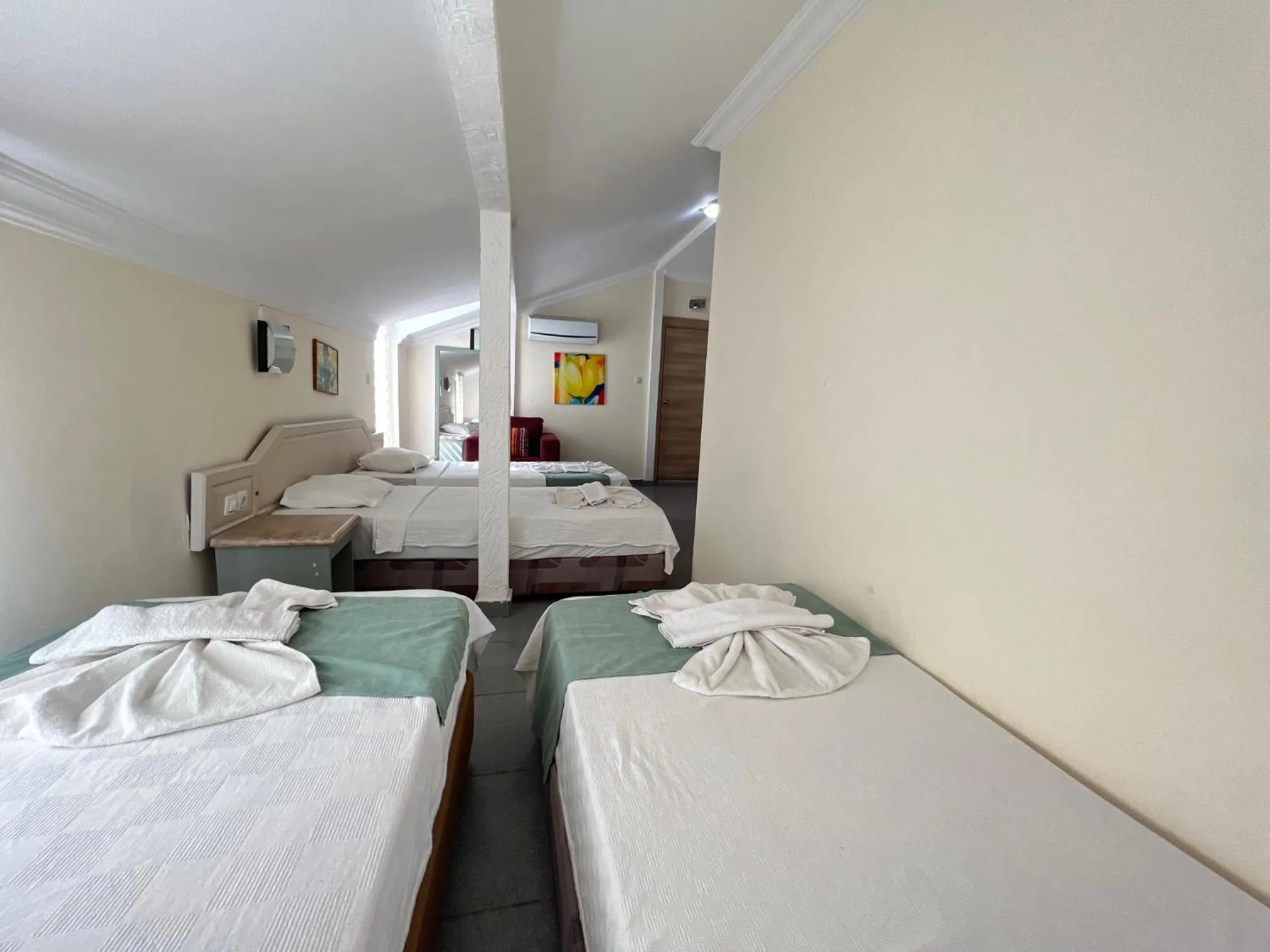 Bed in Ibrahim Bey Hotel