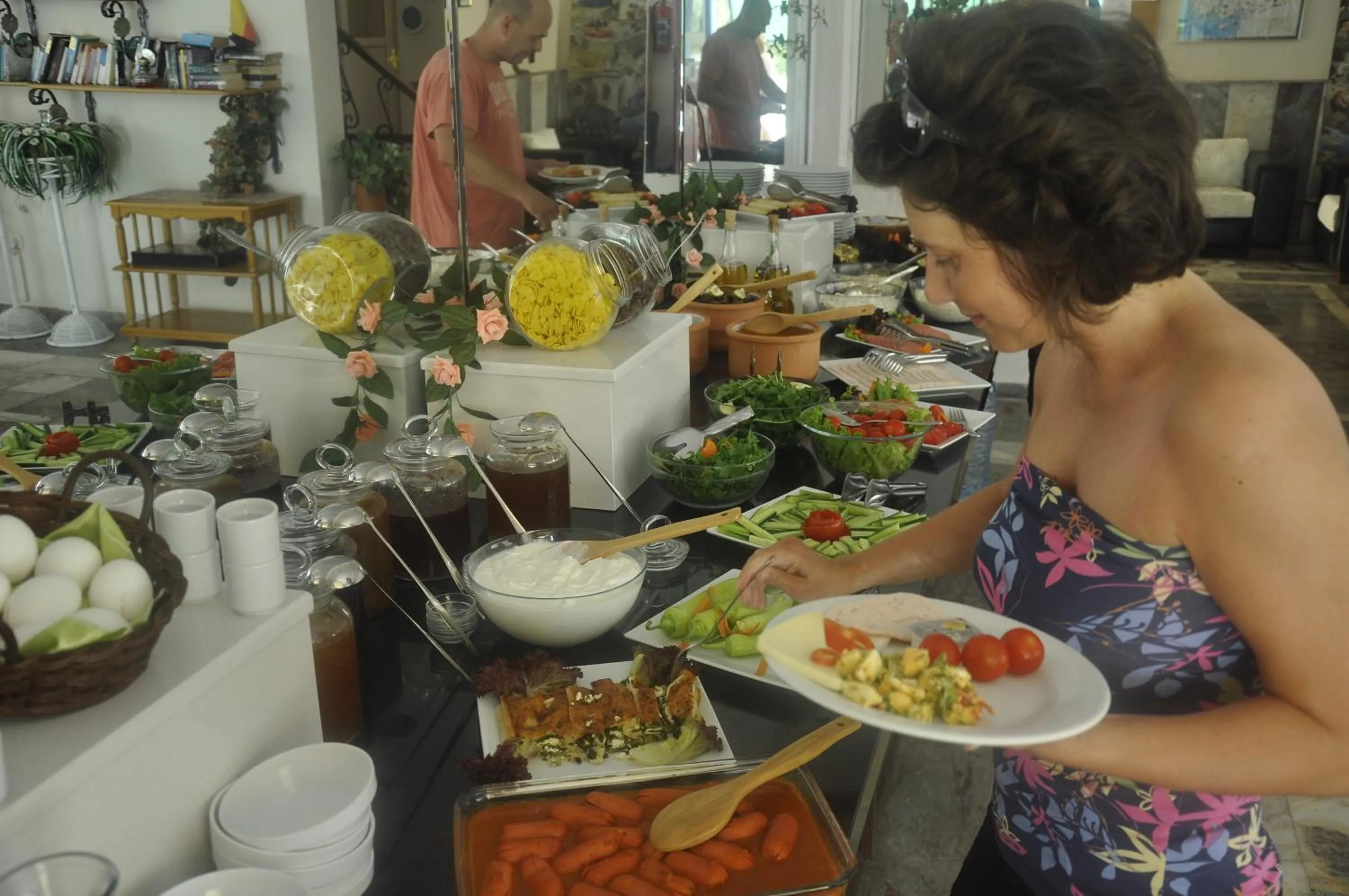 Food in Ibrahim Bey Hotel