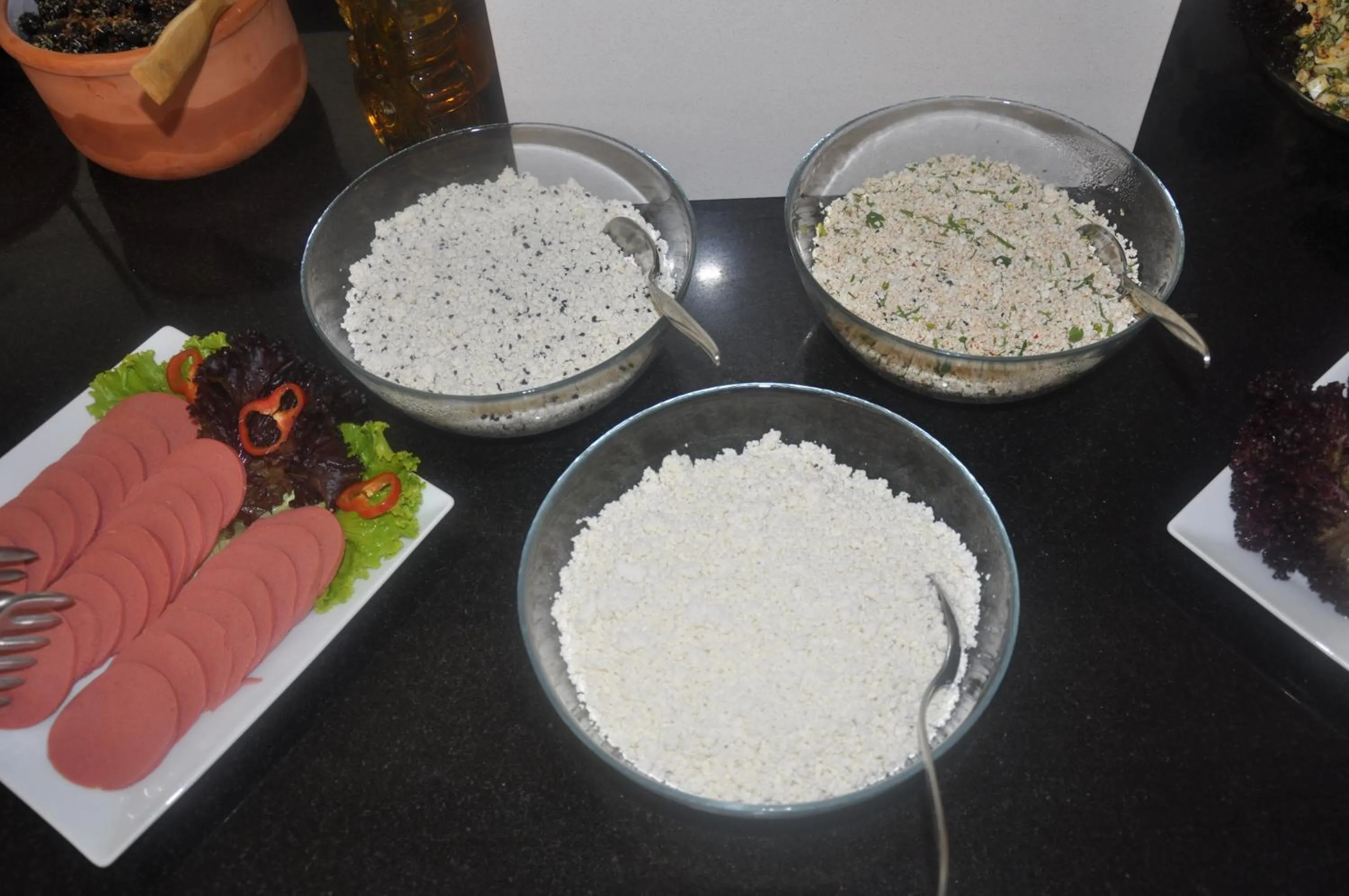 Food in Ibrahim Bey Hotel