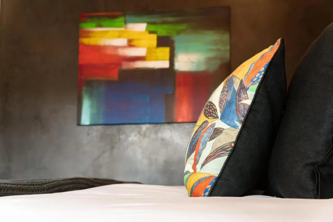 Decorative detail, Bed in Dolphin Dunes Guesthouse