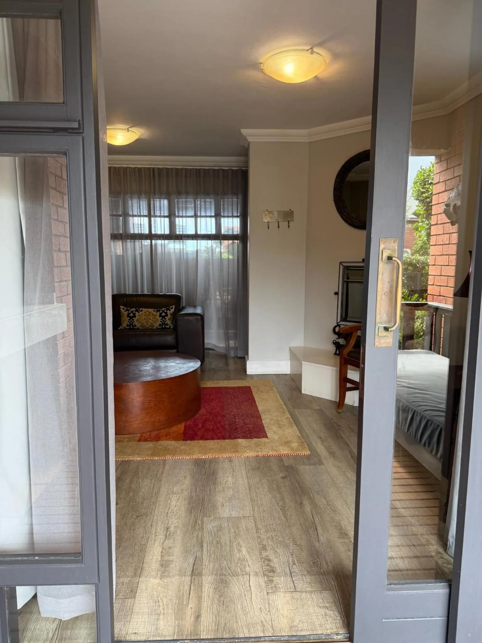 Living room in Dolphin Dunes Guesthouse