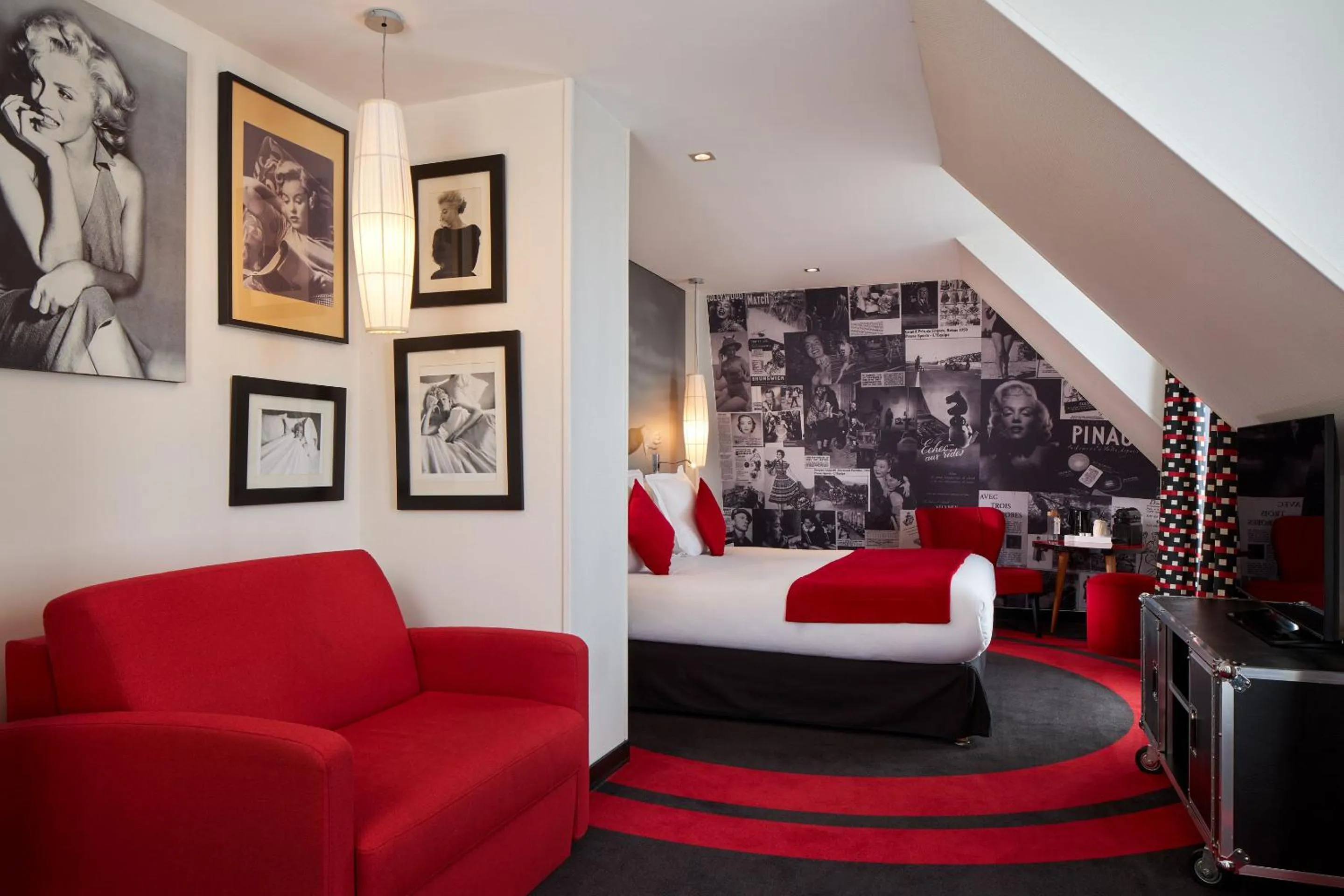 Bedroom in Platine Hotel