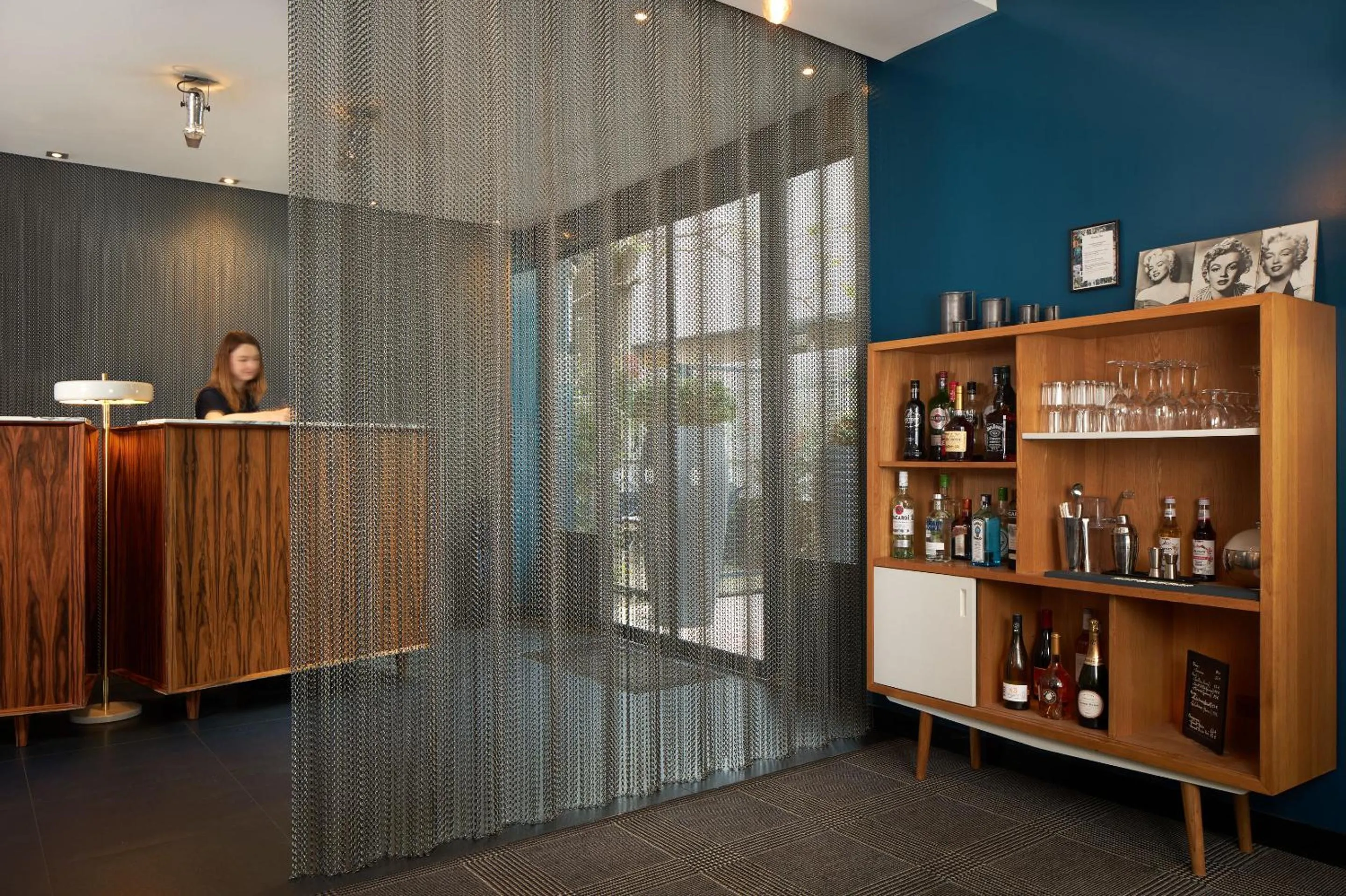 Lobby or reception in Platine Hotel