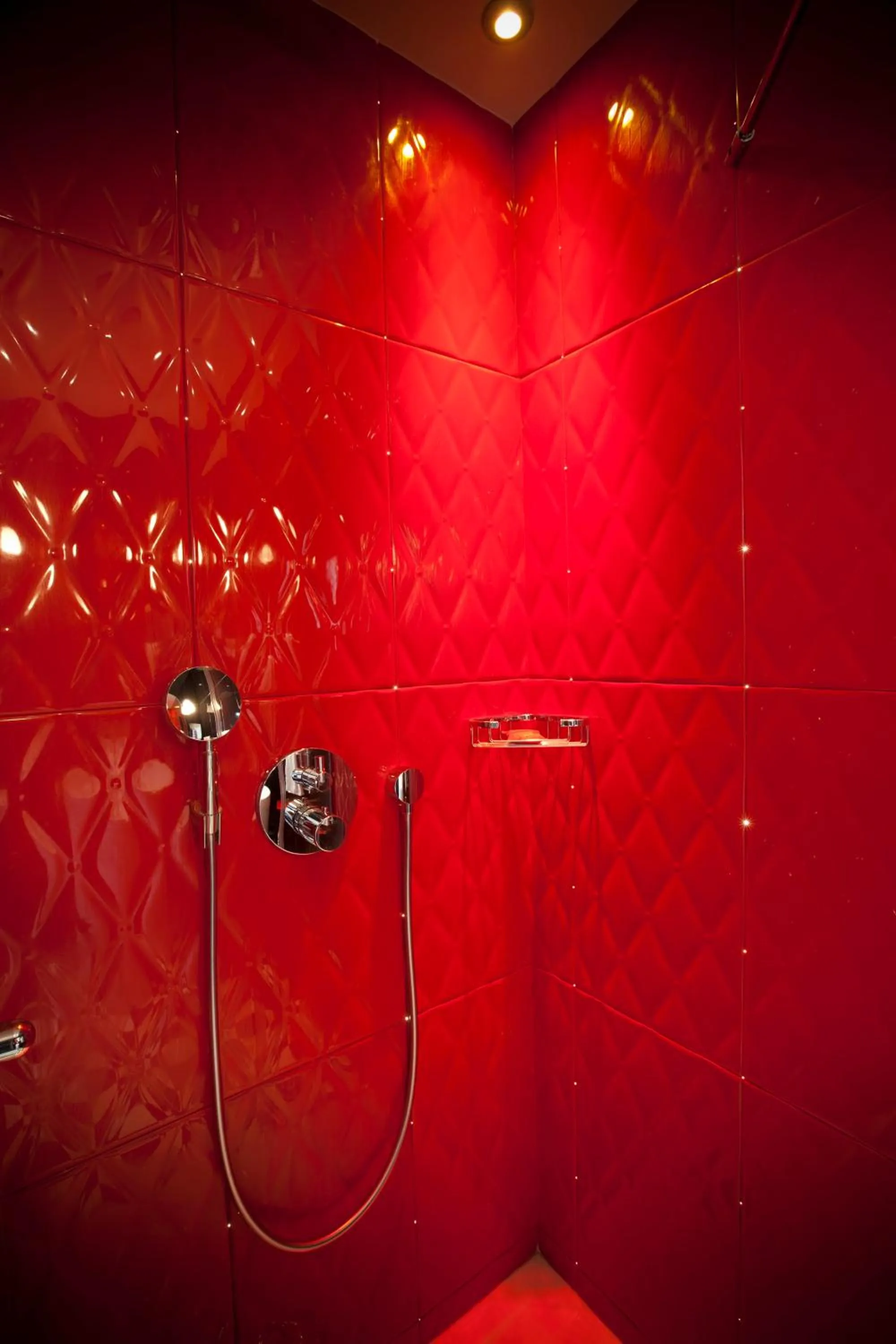 Shower in Platine Hotel