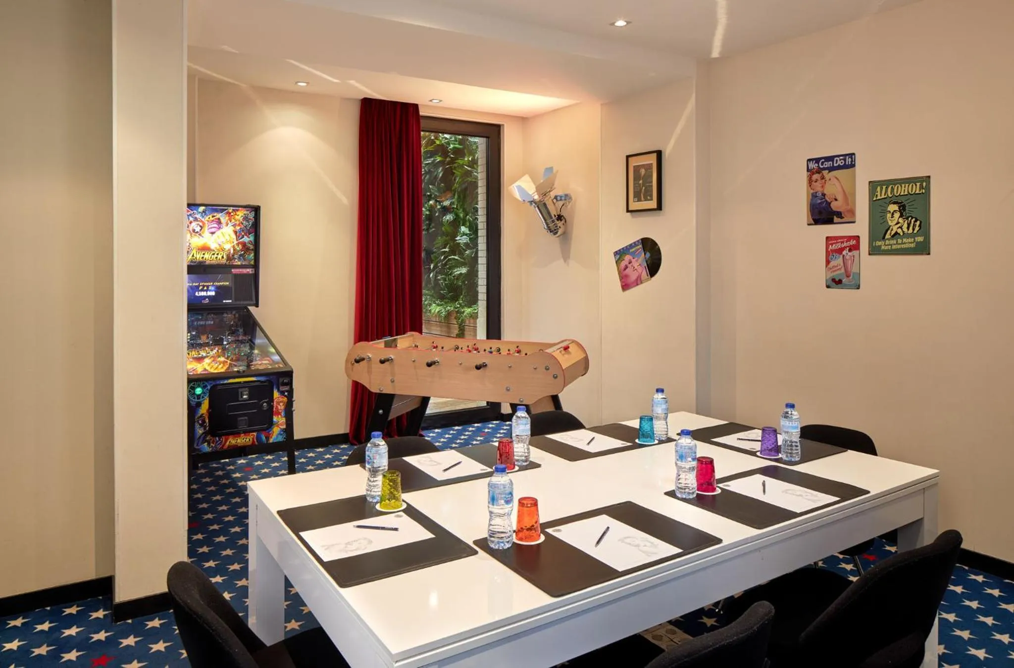 Game Room in Platine Hotel