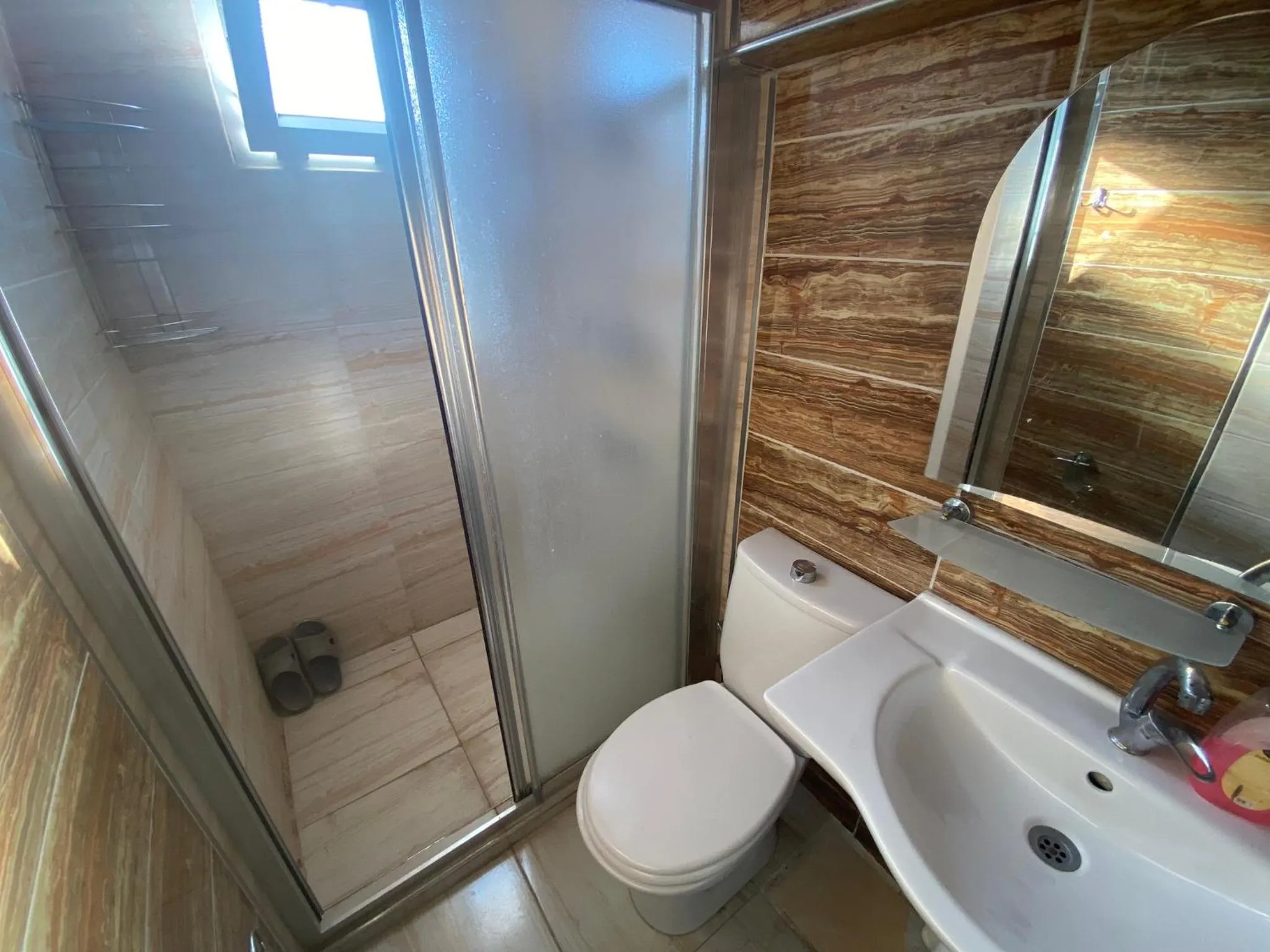 Toilet in Camel Apartment