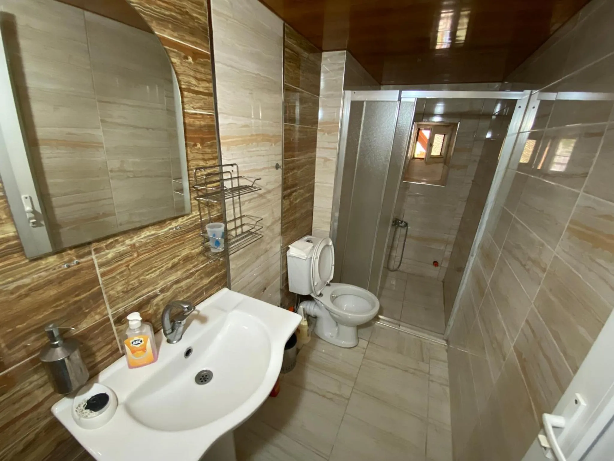 Shower in Camel Apartment