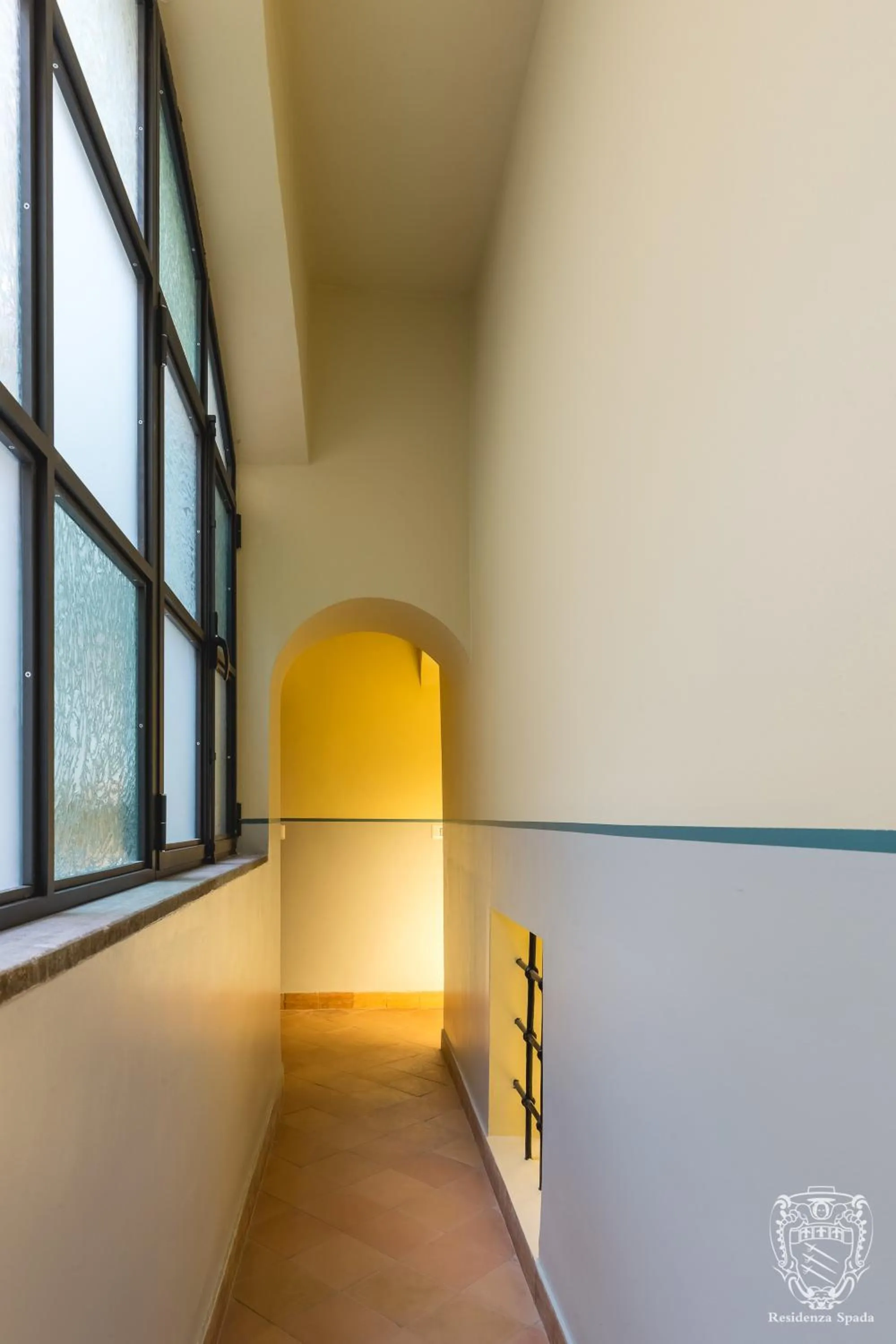 Inner courtyard view in Residenza Spada