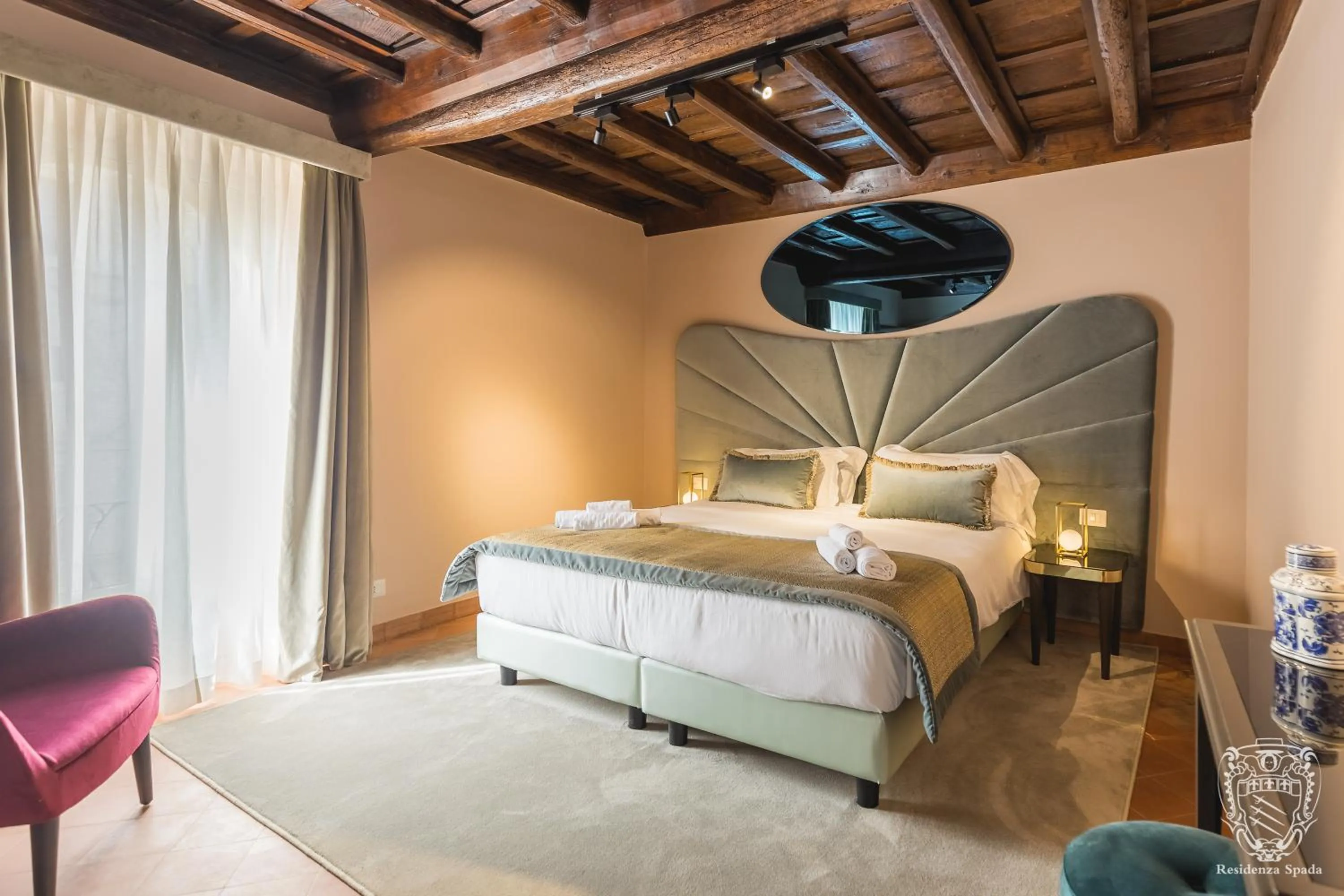 Photo of the whole room, Bed in Residenza Spada