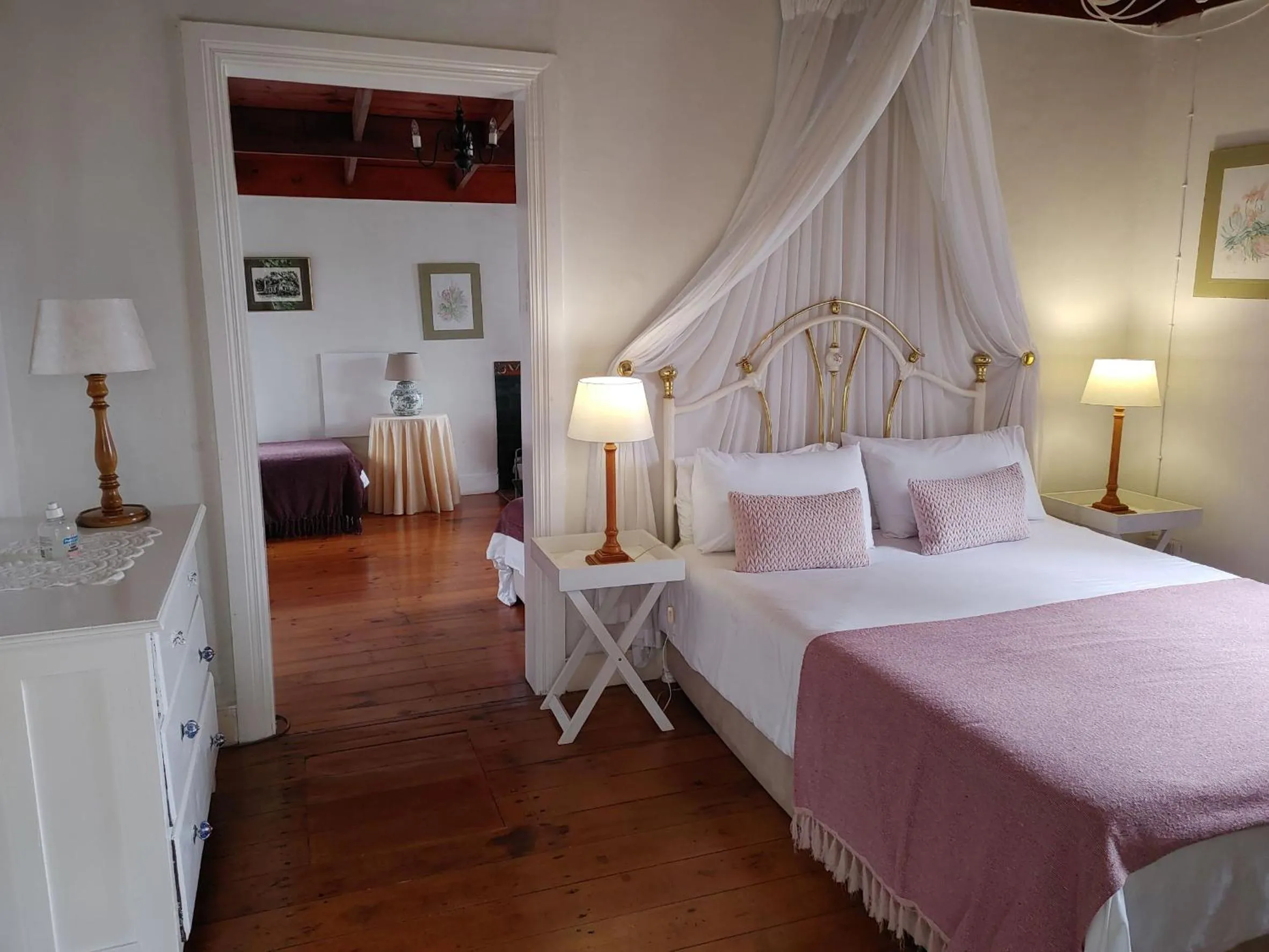 Bed in Yellowwood Lodge