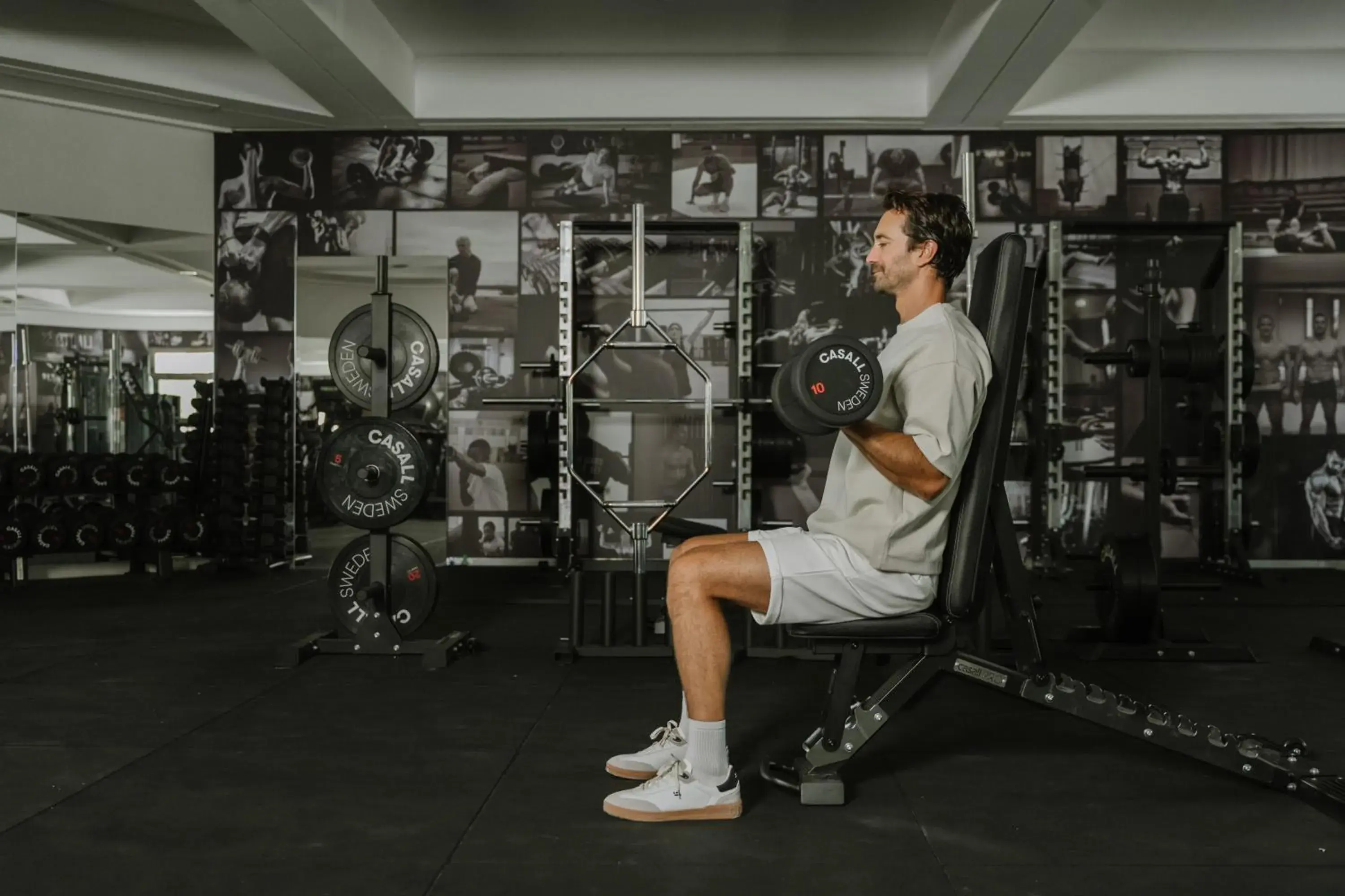 Fitness centre/facilities in Almyra Resort Fitness centre/facilities in Almyra Resort