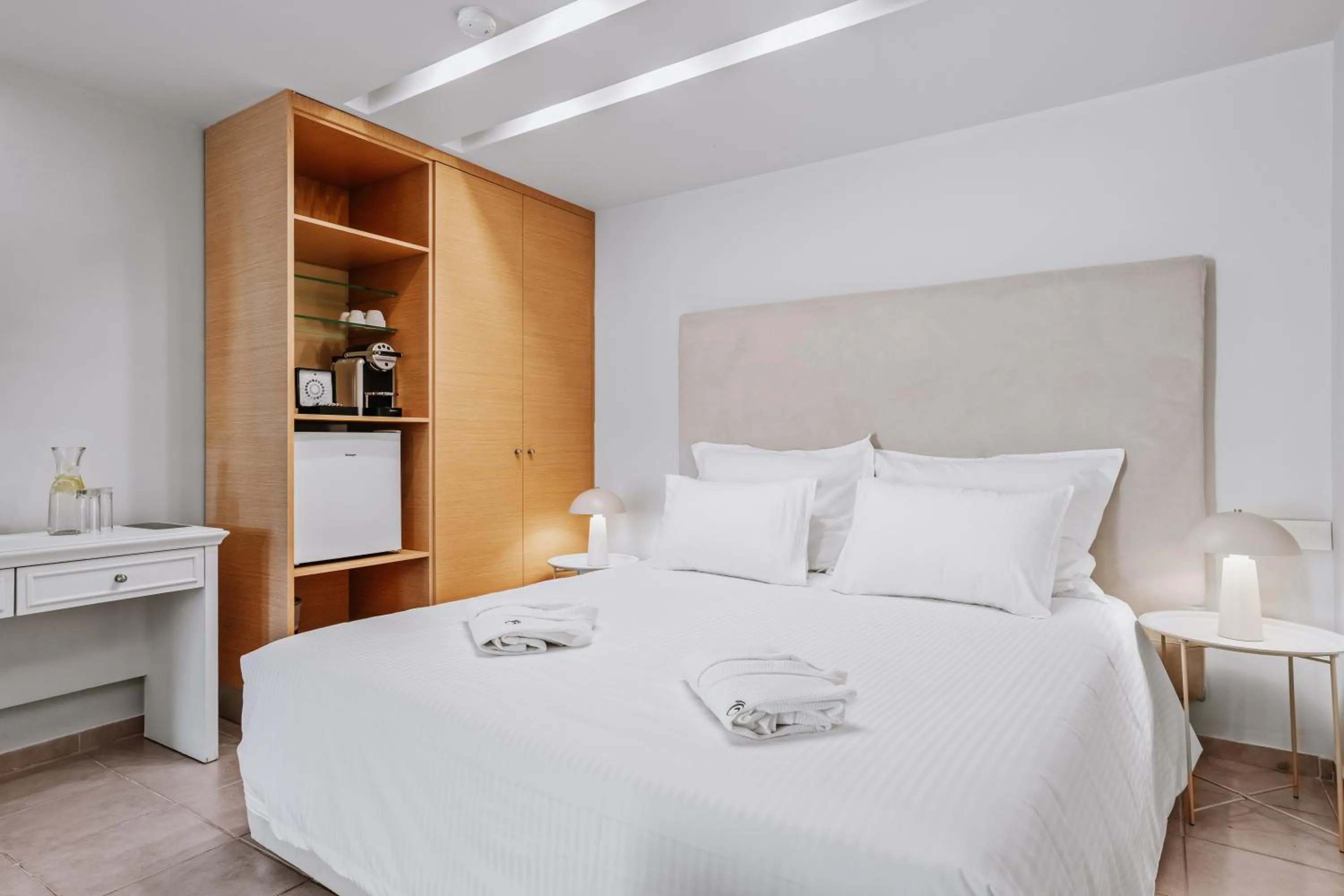 Bed in Almyra Resort