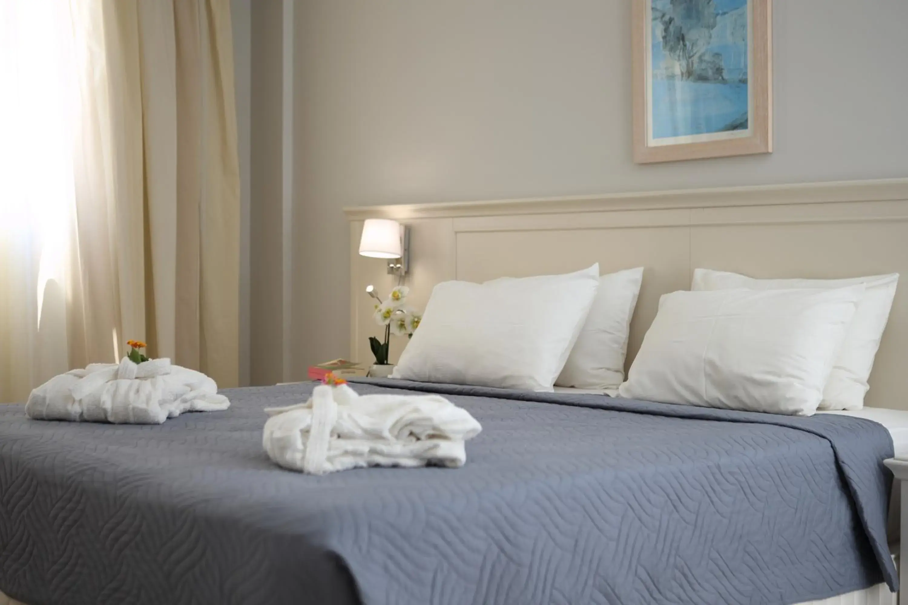 Bed in Almyra Resort Bed in Almyra Resort