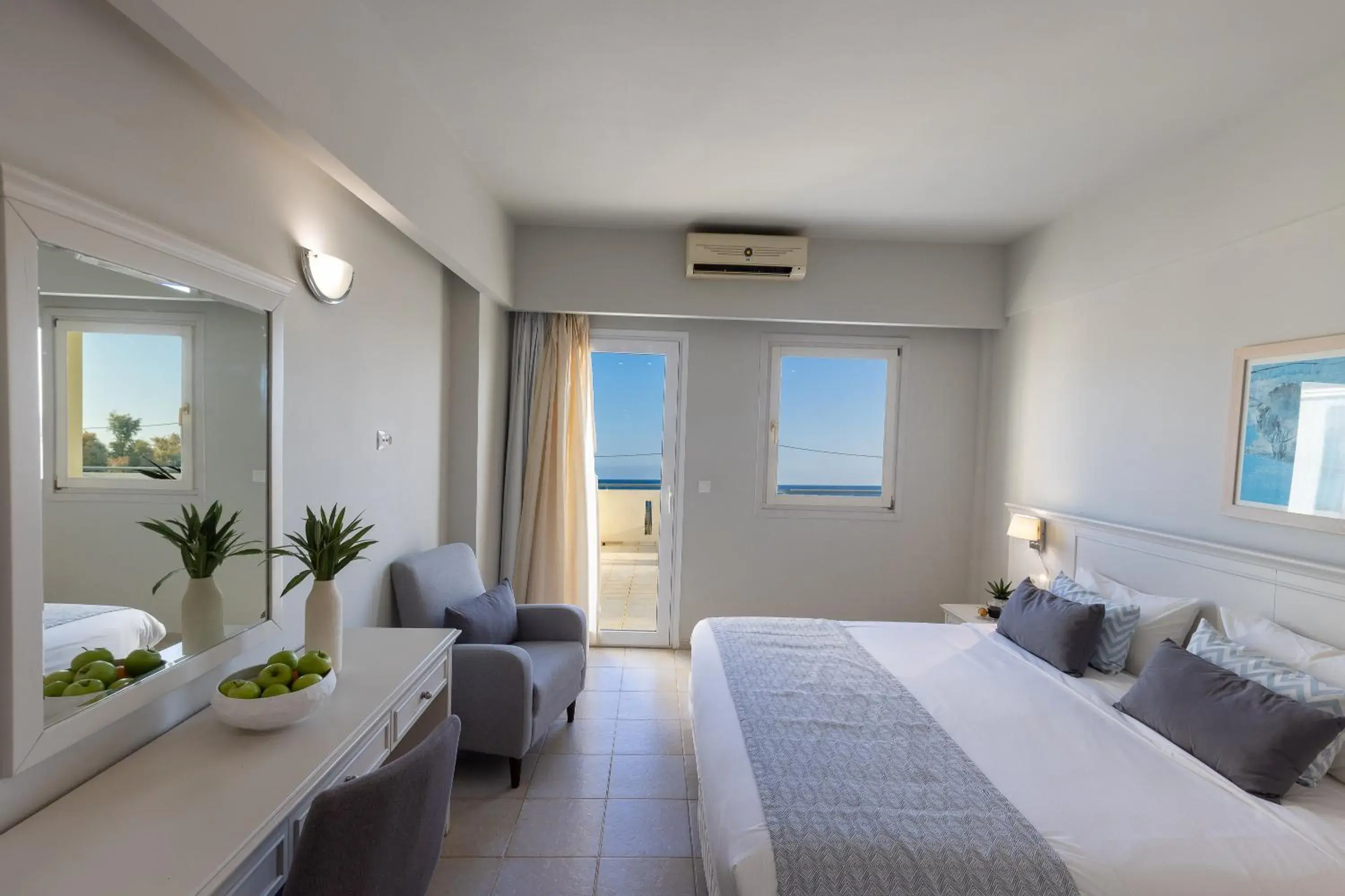 Bed in Almyra Resort Bed in Almyra Resort