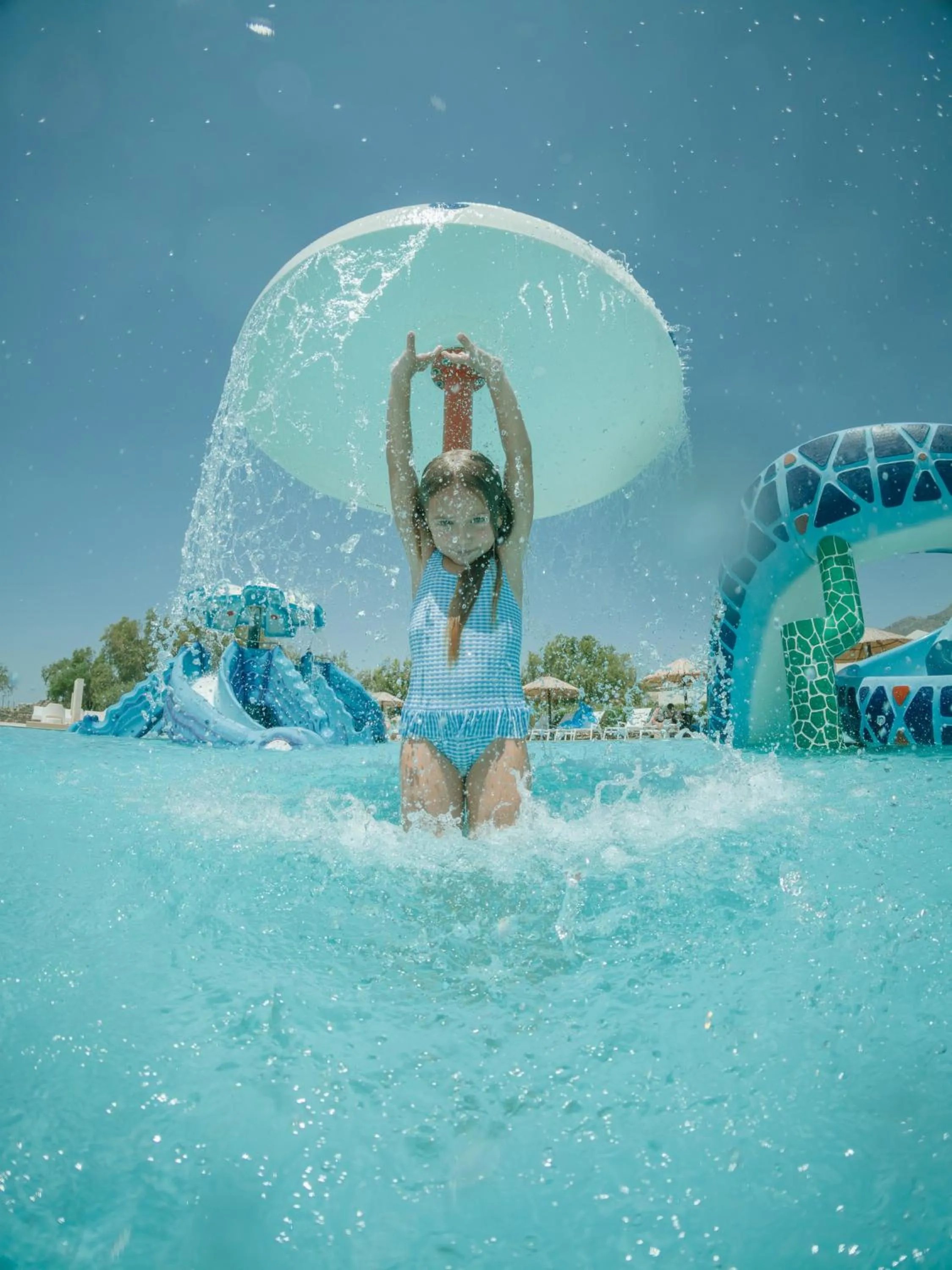 Children play ground in Almyra Resort